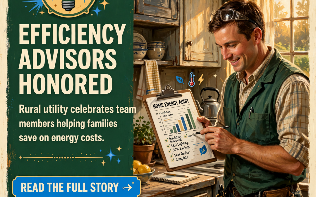 ⚡ Caney Fork Electric Cooperative Recognizes Energy Advisors on National Energy Efficiency Day