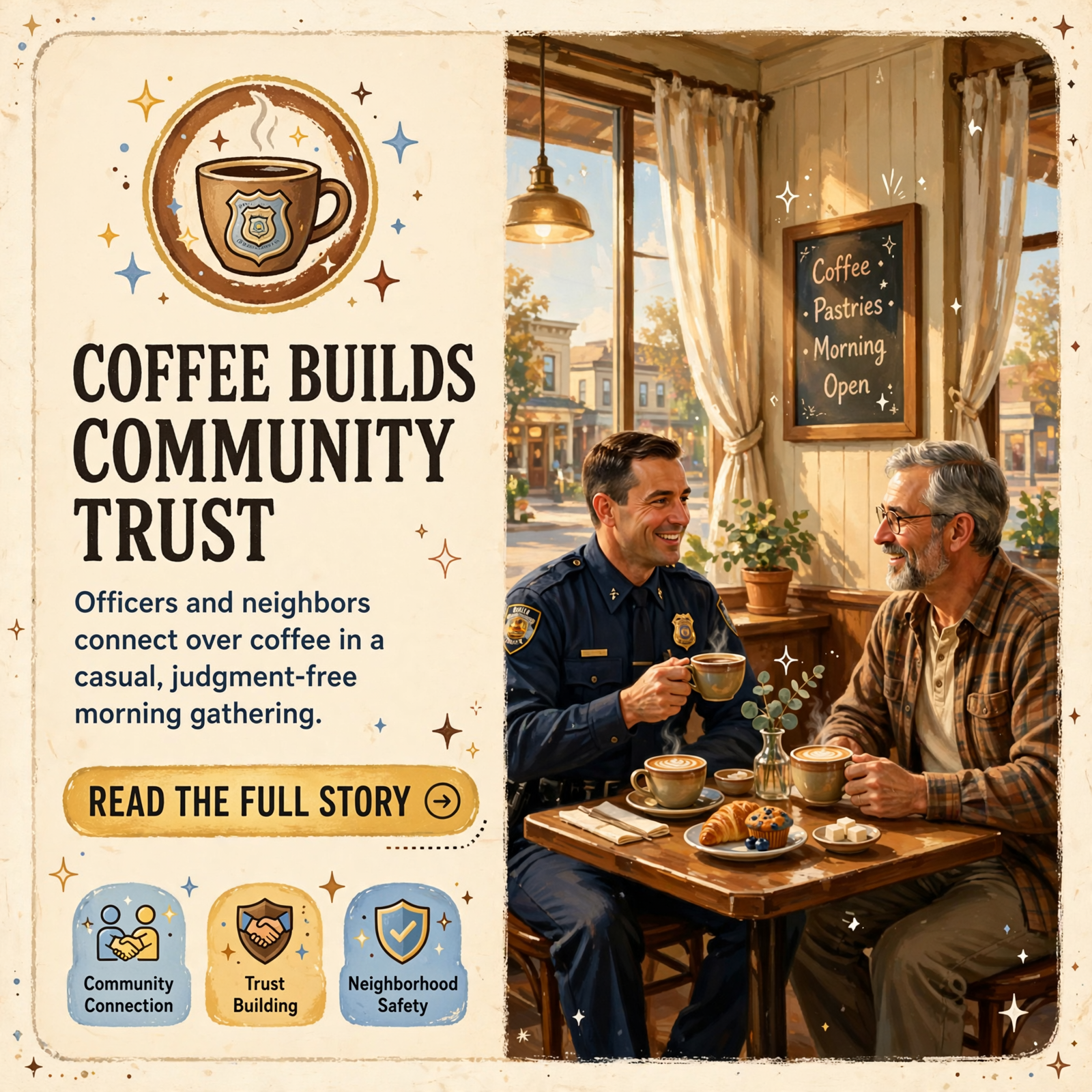 โ๏ธ๐ฎโโ๏ธ Coffee with a Cop in Dunlap – October 7 at Game Shack Cafe โ Featured Image Featured image for "โ๏ธ๐ฎโโ๏ธ Coffee with a Cop in Dunlap - October 7 at Game Shack Cafe"