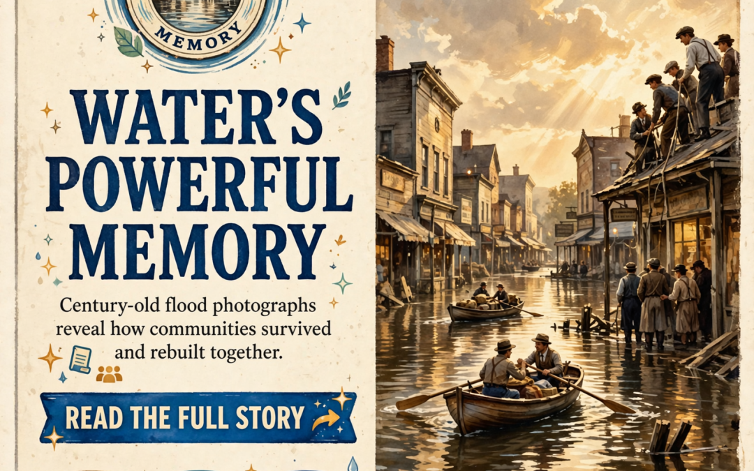 🌊 Restored Photos Reveal Chattanooga’s Great Flood of 1917 – A Century of Community Memory