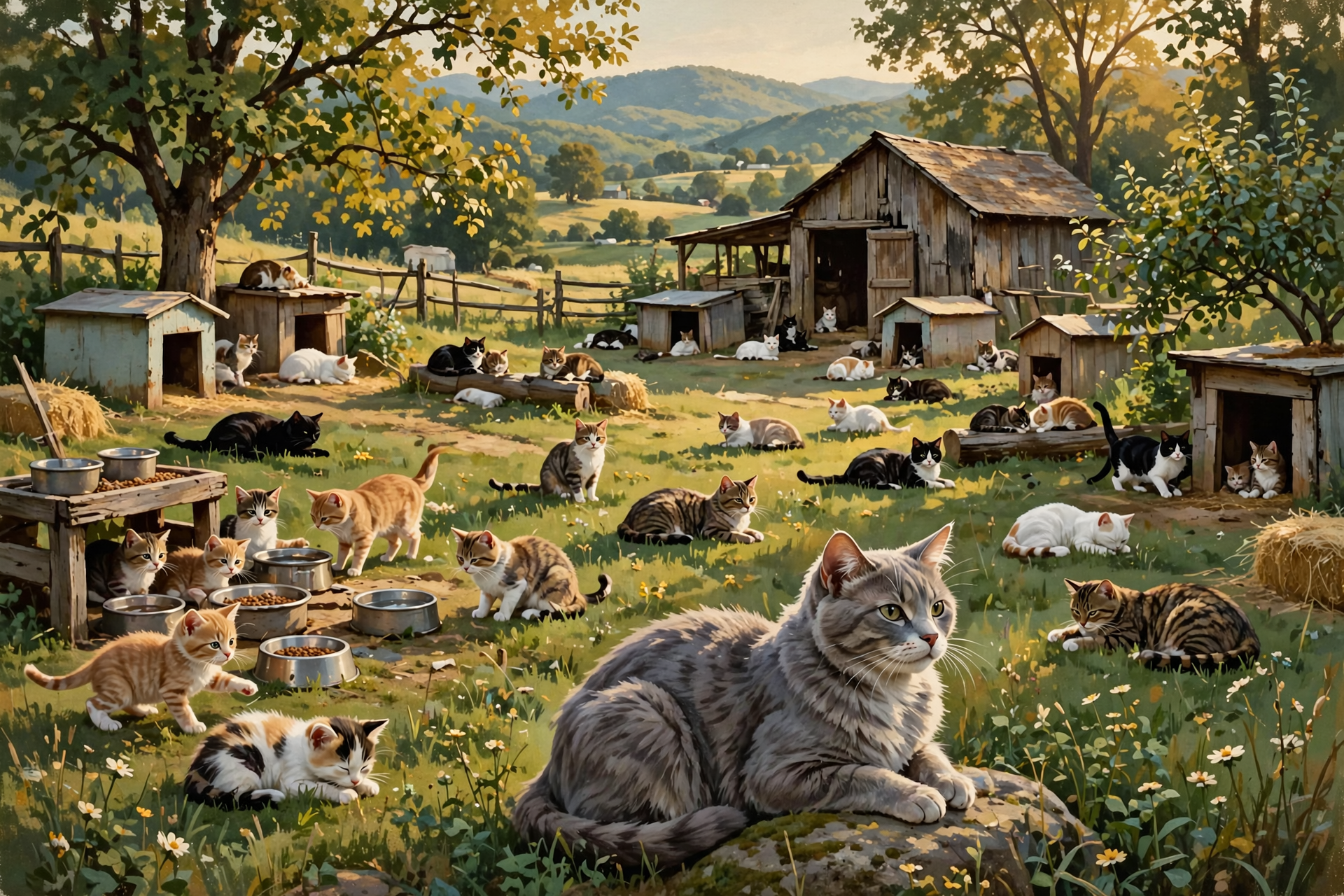 Illustration for ❤️ Feed Them. Fix Them. Find Them Homes When We Can. Help the Rest Age Gracefully.