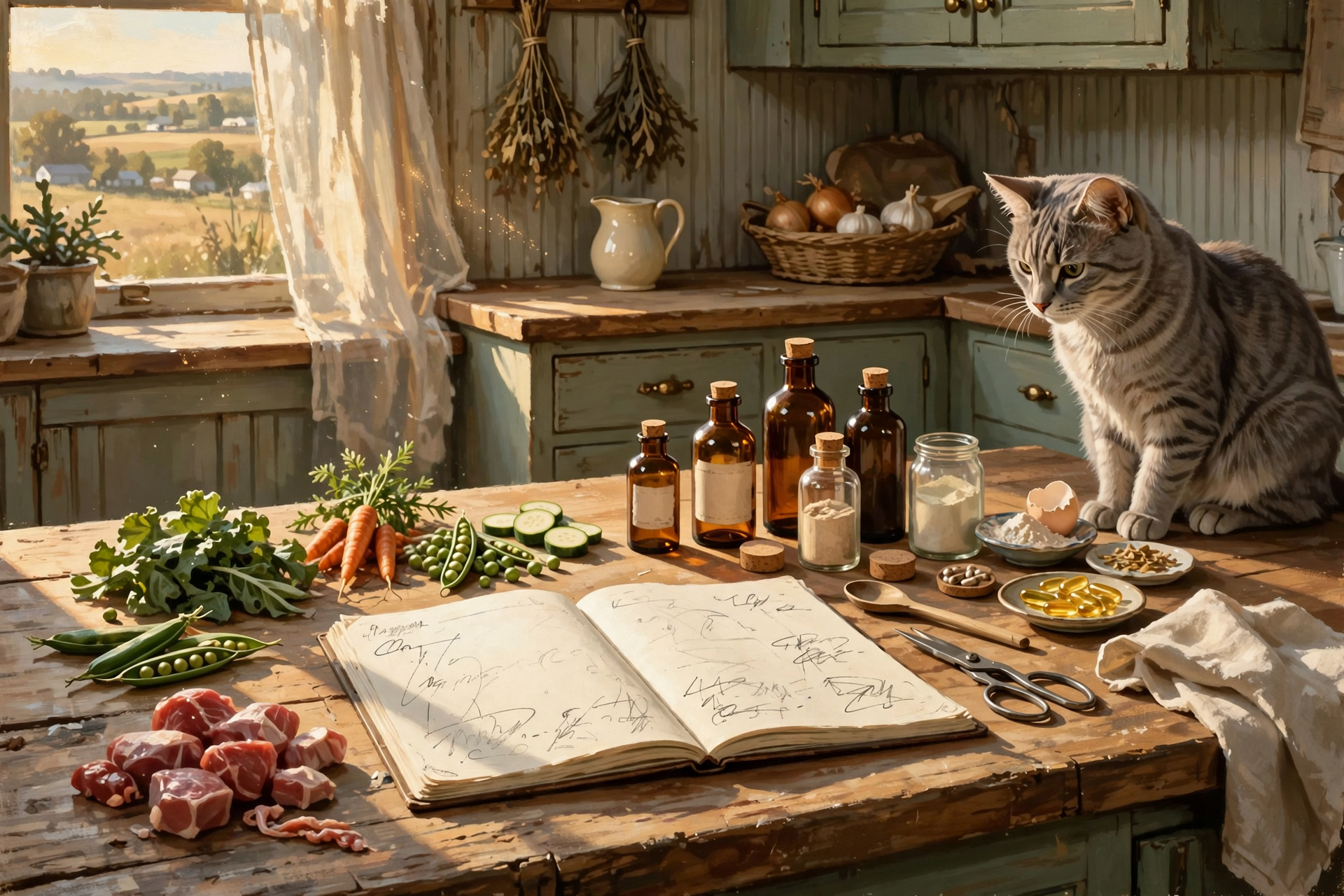 Illustration for 🧪 Why Homemade Cat Food Is Harder Than It Looks