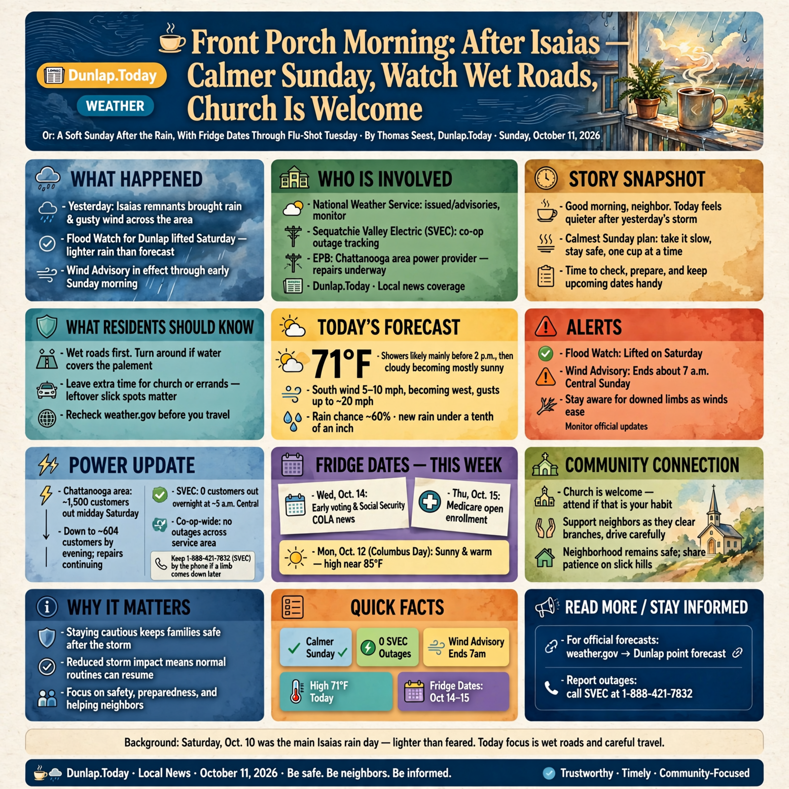 Story infographic