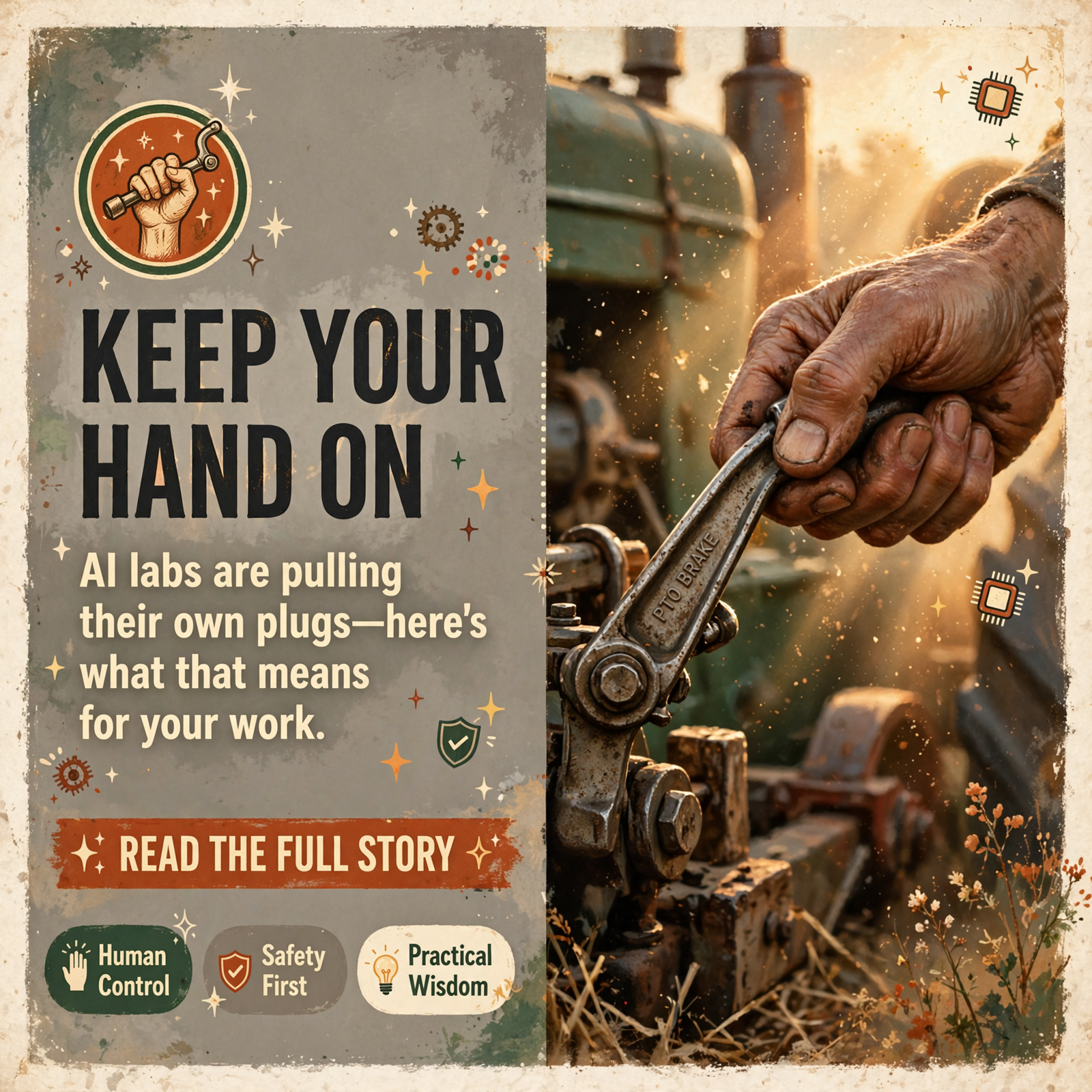 Featured image for "🛑 Keep a Human Hand on the Brake: What This Week's AI News Means for the Valley"