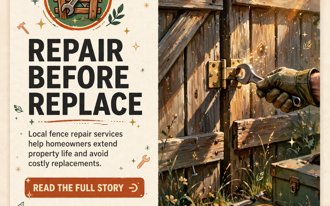 🔧 Fence & Gate Repair Services Available in Cleveland – Extend Your Property’s Life