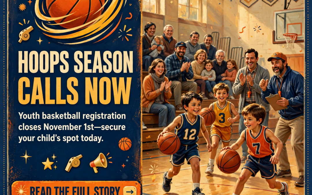 🏀 Van Buren County Youth Association Basketball Registration Open Through November 1st