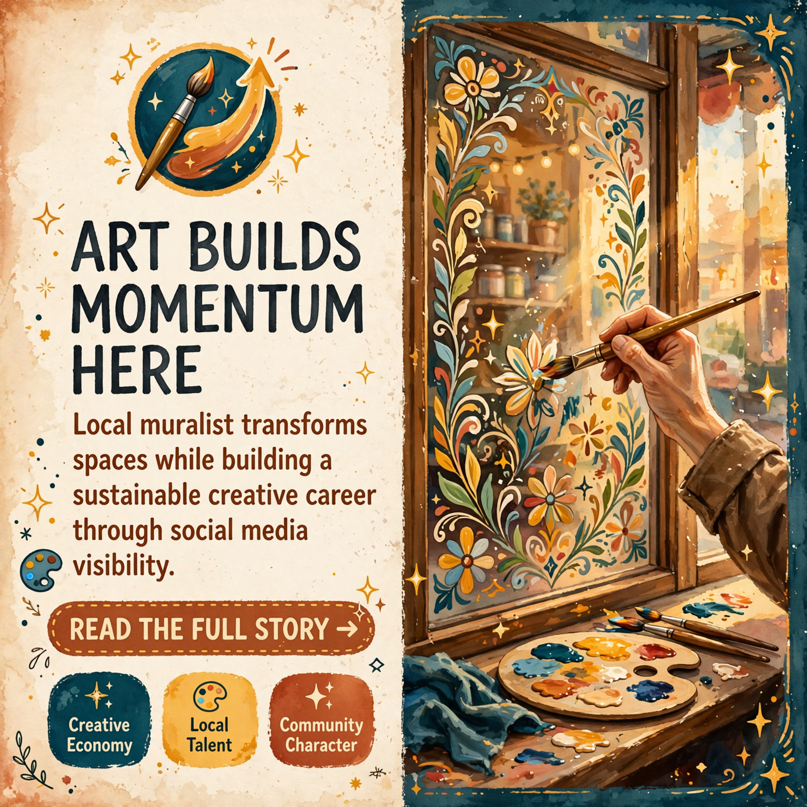 🎨 Local Artist Reveals Custom Window Paintings – Building a Full Booking Calendar — Featured Image Featured image for "🎨 Local Artist Reveals Custom Window Paintings - Building a Full Booking Calendar"