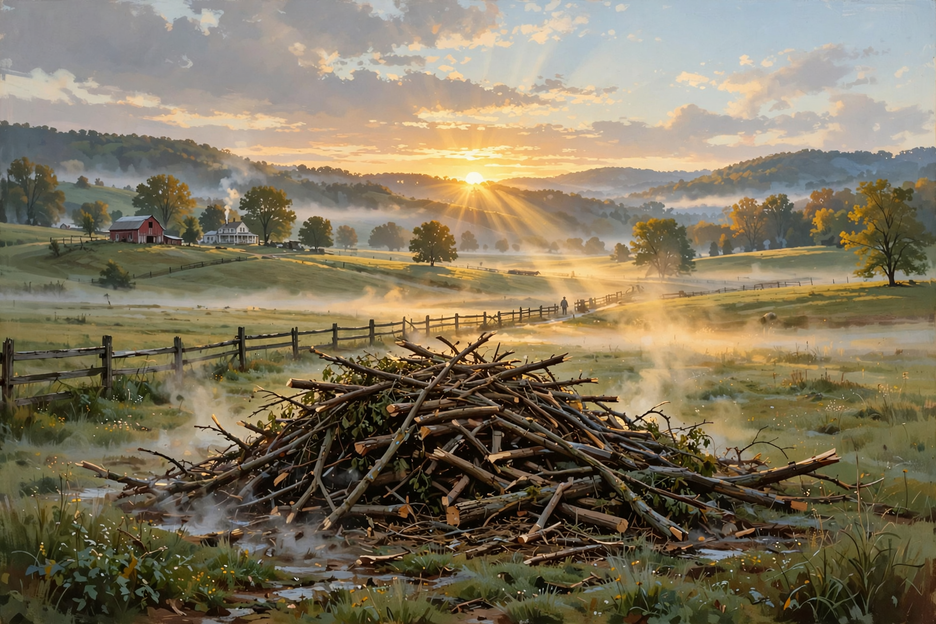 Illustration for 🌤️ Sunny Mid-80s, Market Back Oct. 17 and Burn Permits Thursday — Your Valley Weather, Garden & Farm Week