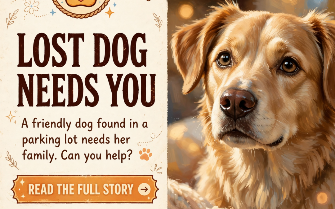 🐾 Lost Dog Found in Crossville – Help Reunite Her With Her Family