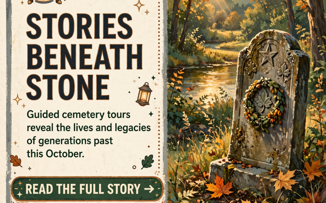 🪦 Historic Cemetery Tour Comes to Harrison Bay State Park This October