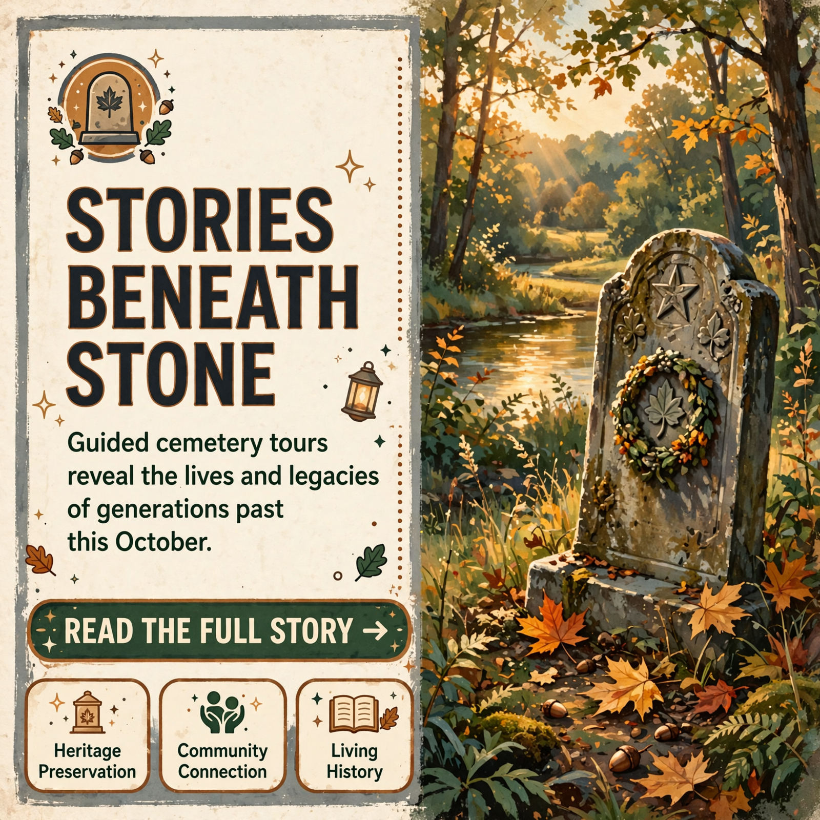 🪦 Historic Cemetery Tour Comes to Harrison Bay State Park This October — Featured Image Featured image for "🪦 Historic Cemetery Tour Comes to Harrison Bay State Park This October"