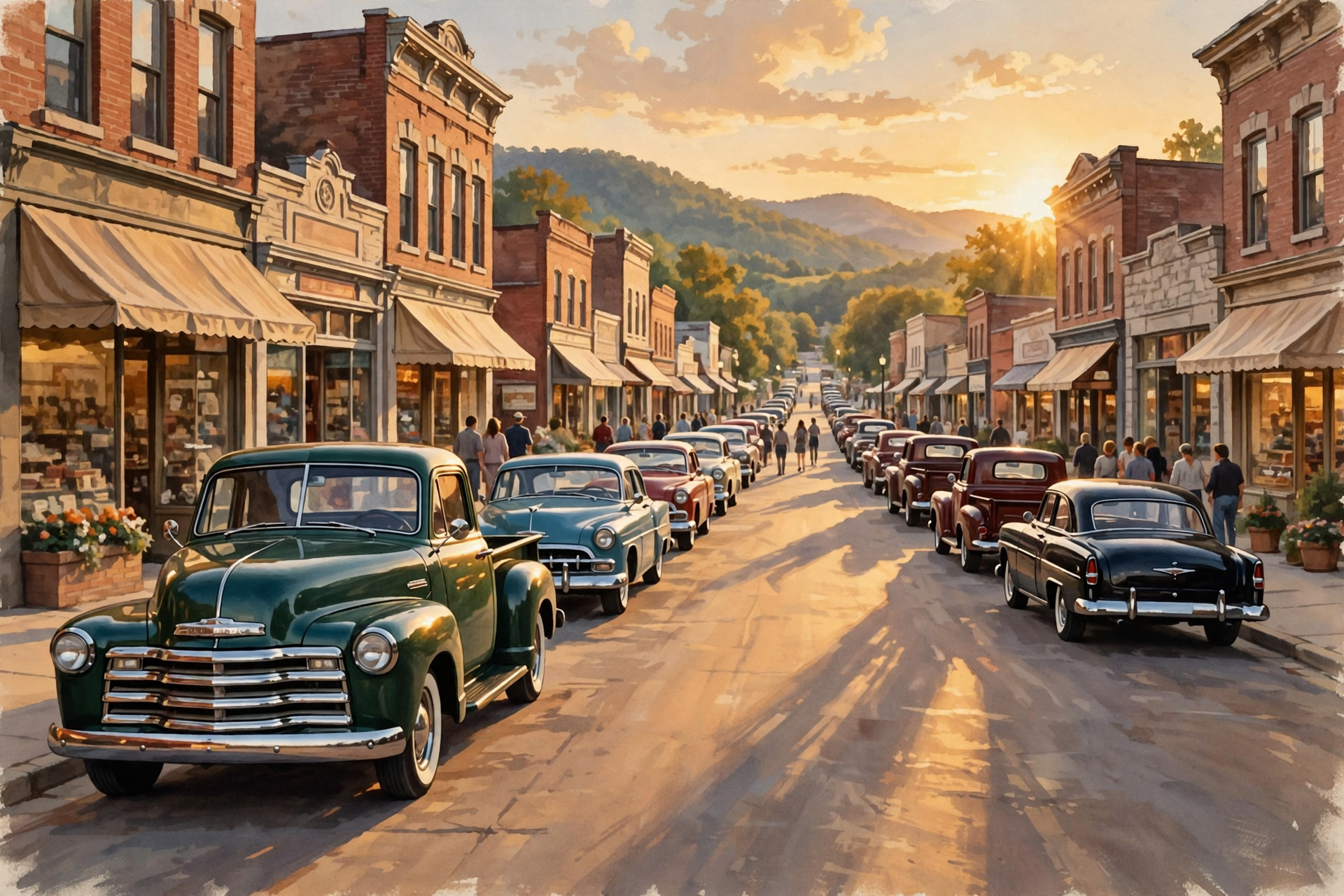 Illustration for 🚗 Chrome on Rankin Tomorrow: Historic Dunlap Cruise-In