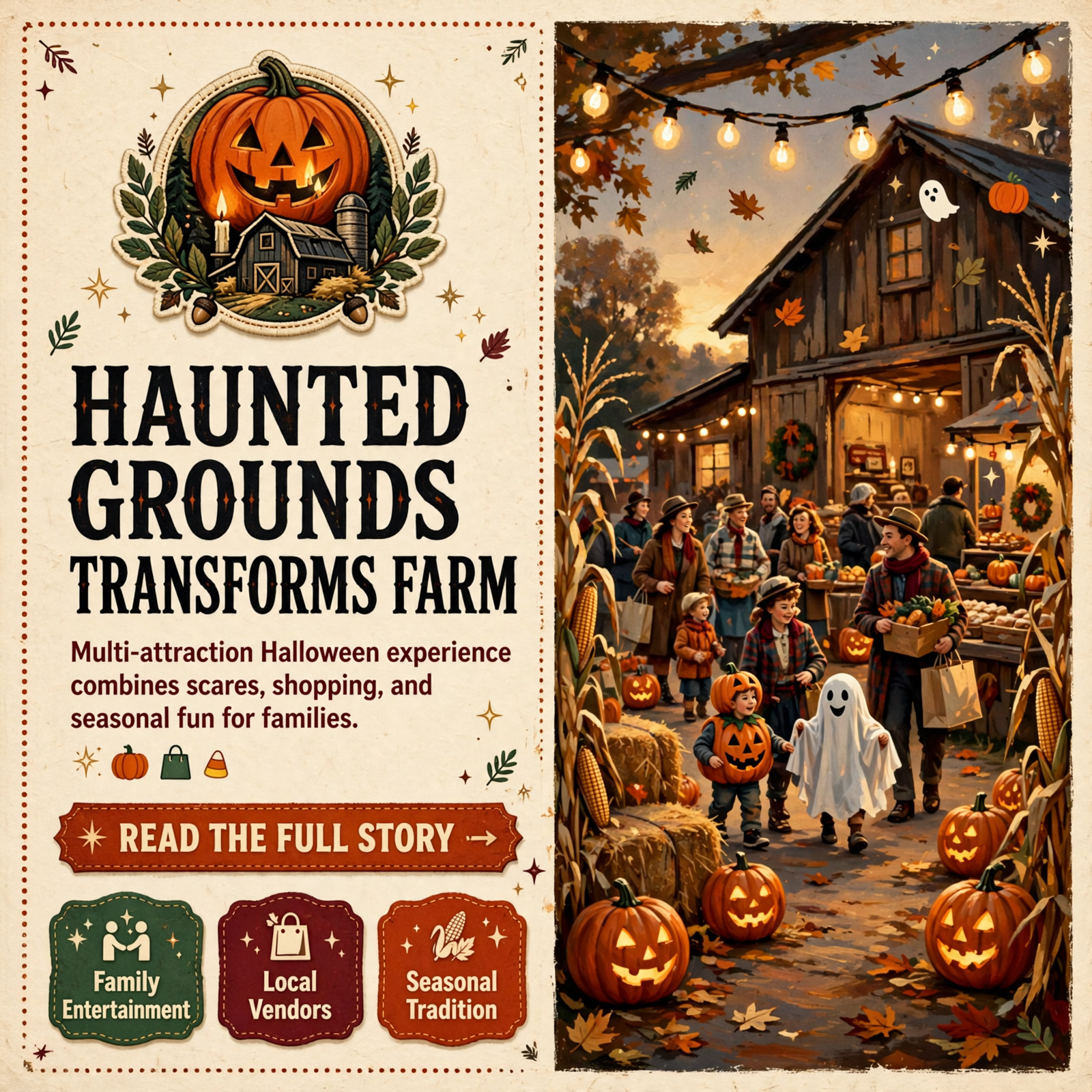 π Haunted Grounds Brings Full Halloween Experience to McDonald Farm in Sale Creek – October 28-31 β Featured Image Featured image for "π Haunted Grounds Brings Full Halloween Experience to McDonald Farm in Sale Creek - October 28-31"