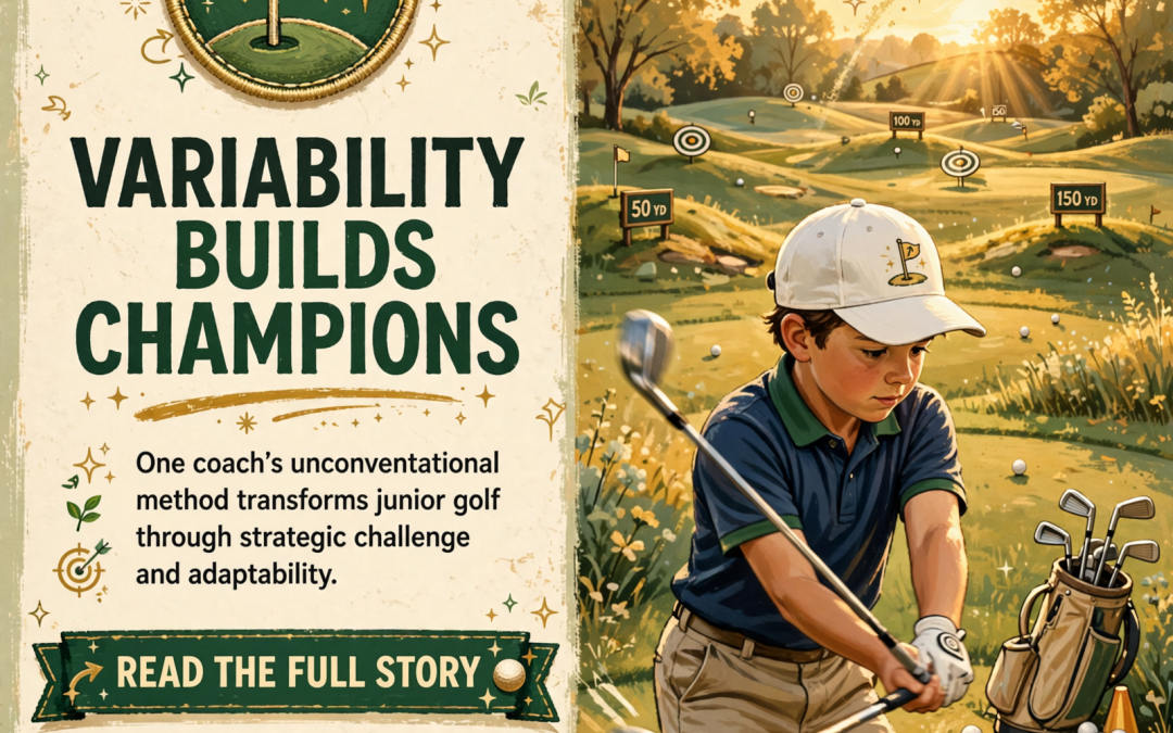 ⛳ Golf Coach Shares Short-Game Breakthrough: How Functional Variability Builds Junior Skills