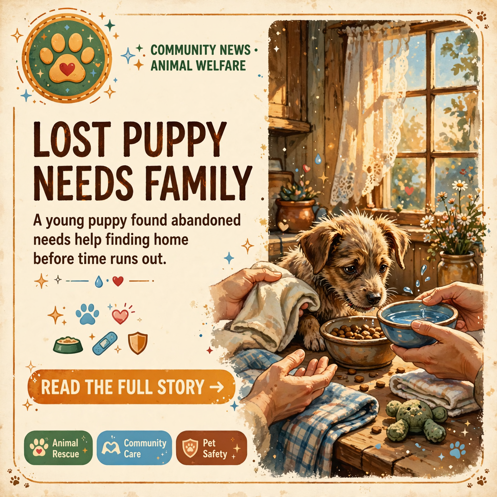 Featured image for "🐕 Young Puppy Found in Soddy-Daisy - Owner Sought"