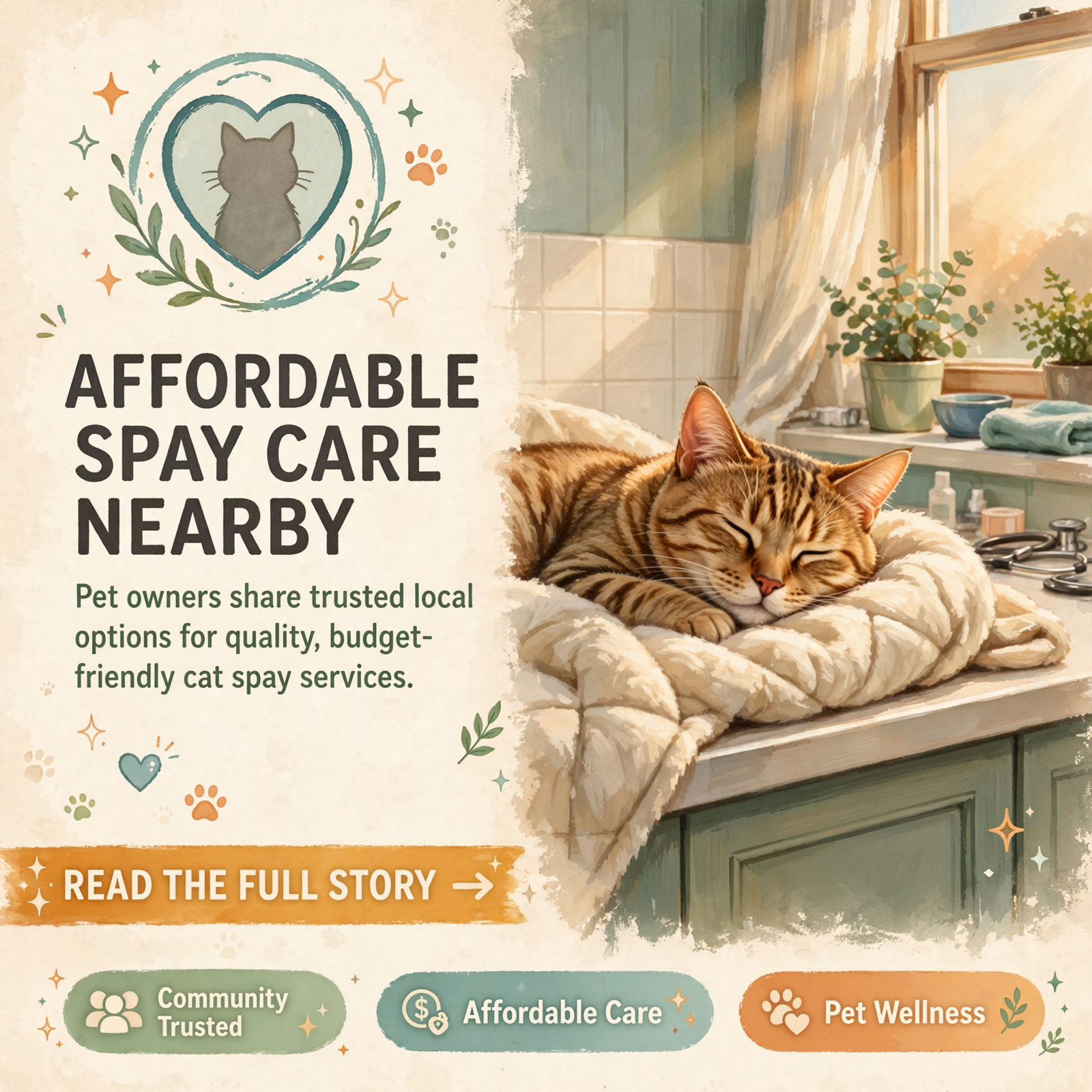 Featured image for "🐱 Finding Affordable Spay Services for Your Cat - Local Options Worth Knowing"