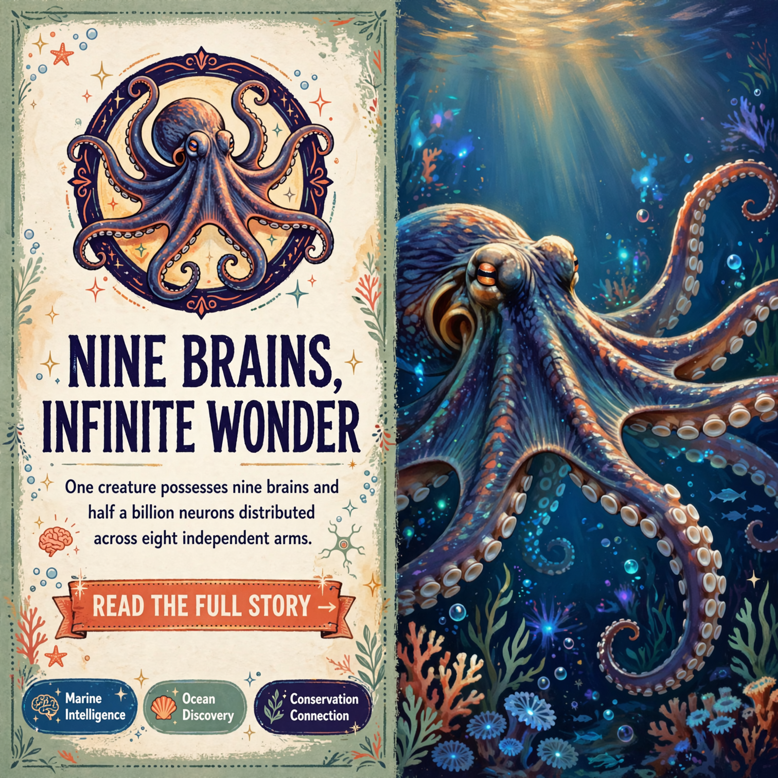 Featured image for "🐙 World Octopus Day Celebration Highlights the Brilliance of Giant Pacific Octopuses"