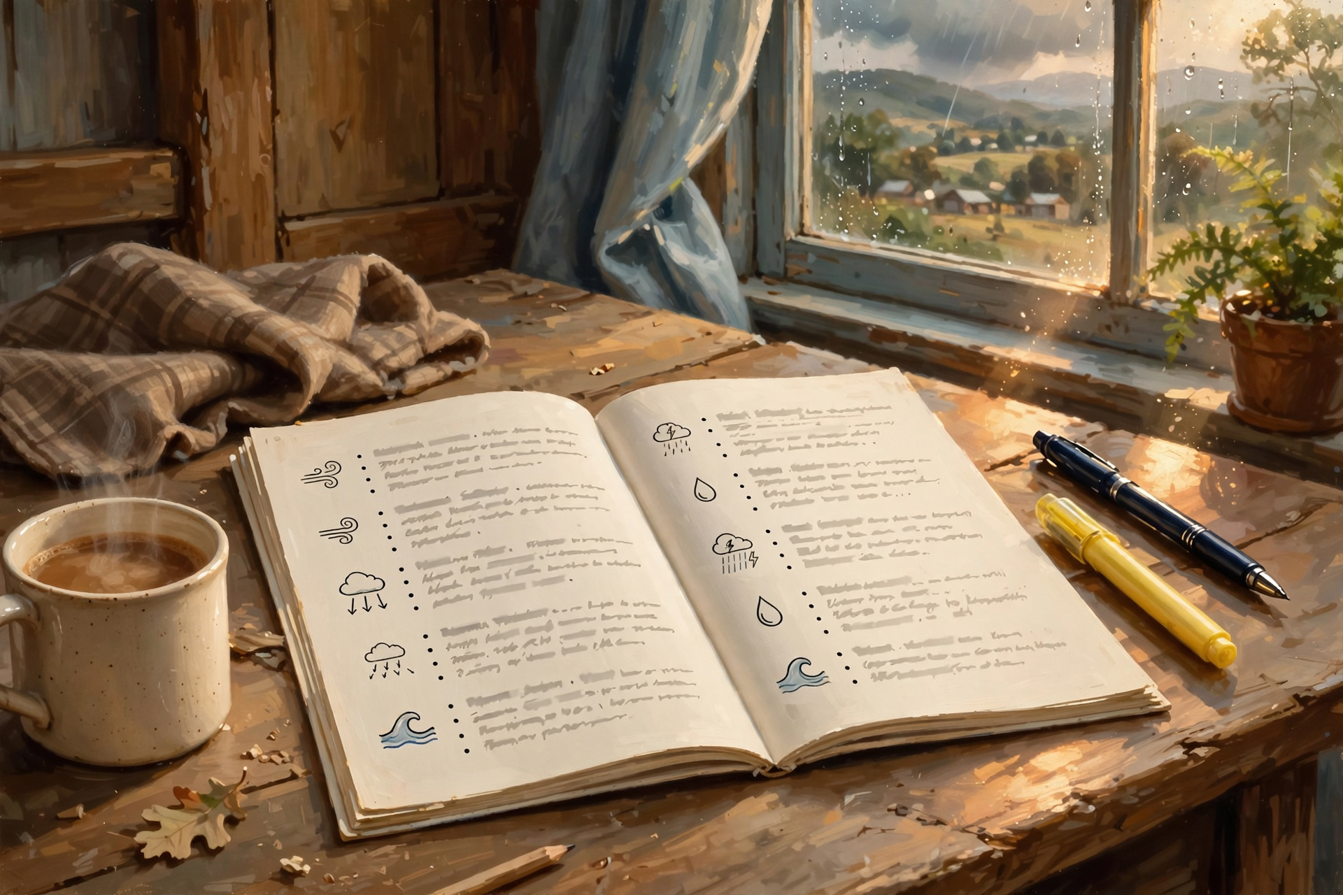 Illustration for 📚 Plain-English Weather Glossary