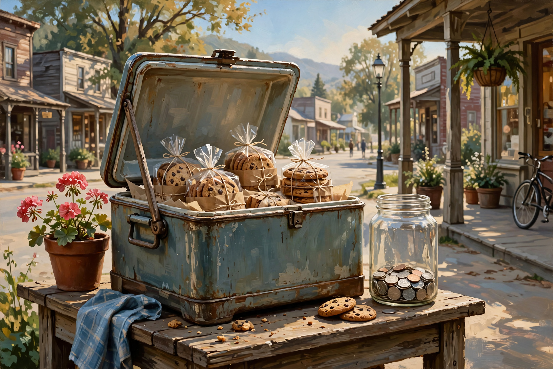 Illustration for 🍪 An Honor-System Cookie Cooler, Shaved Ice for a Good Cause and a Rain-Check Weekend: Your Main Street Roundup