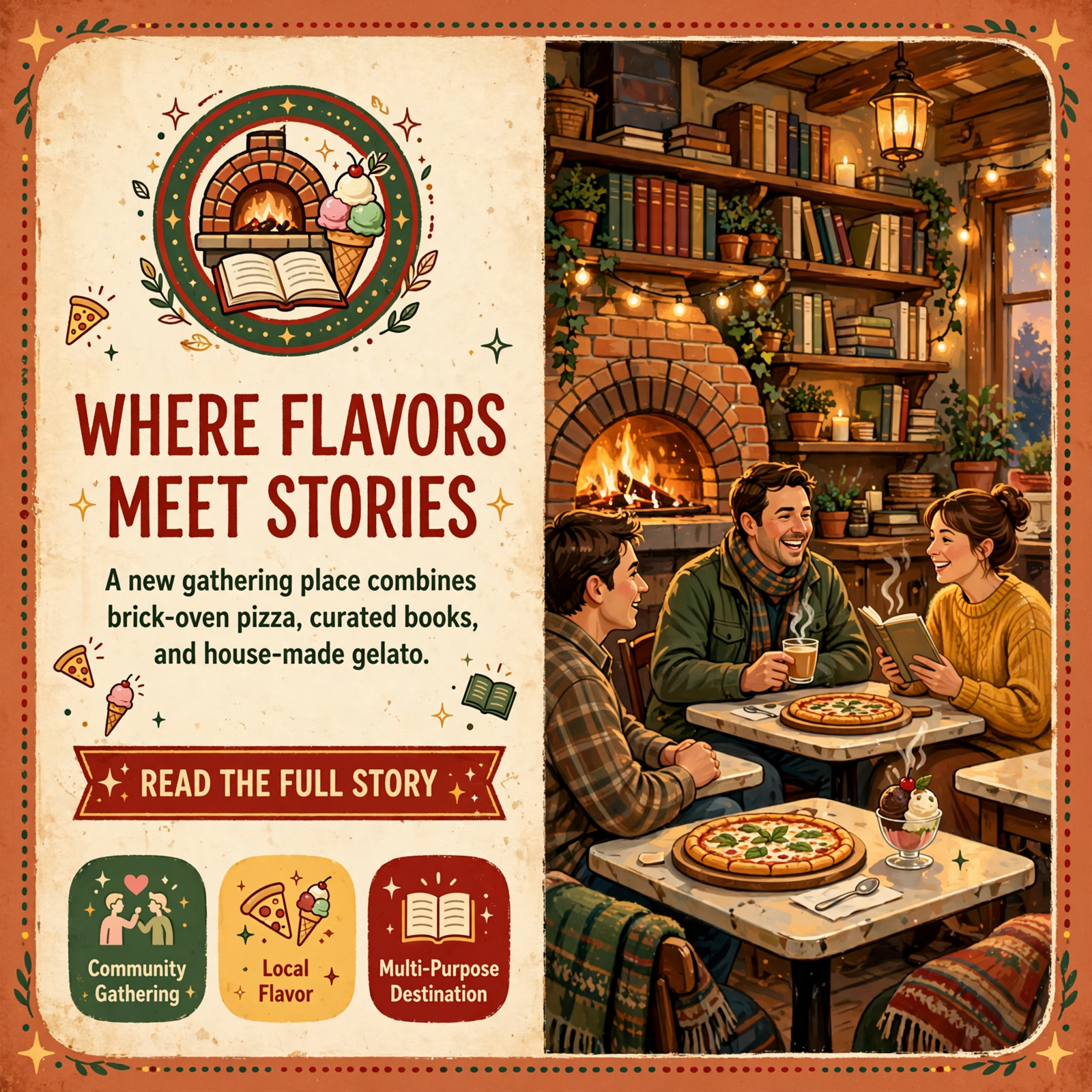 Featured image for "🍕 A Slice of Dayton: 1st Avenue Pizza, Books, and Treats Invites You to Experience Local Flavor"