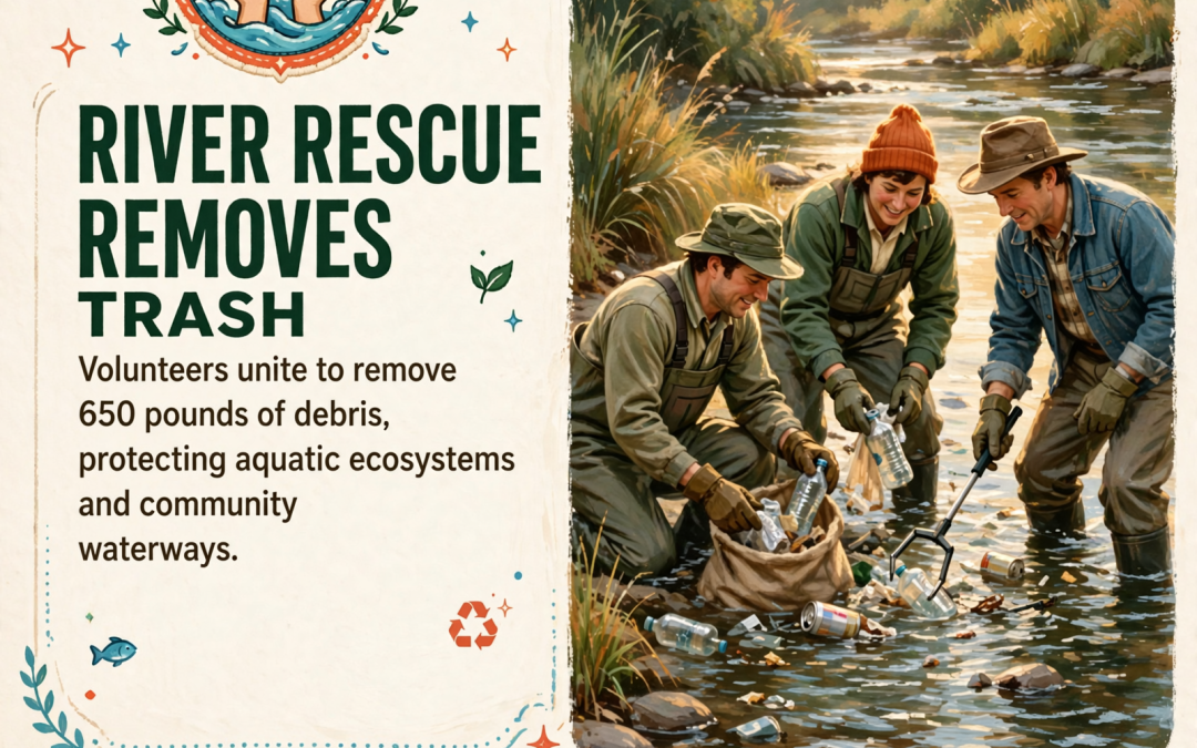 🌊 Tennessee Aquarium Team Removes 650 Pounds of Trash in 38th Annual River Rescue Cleanup