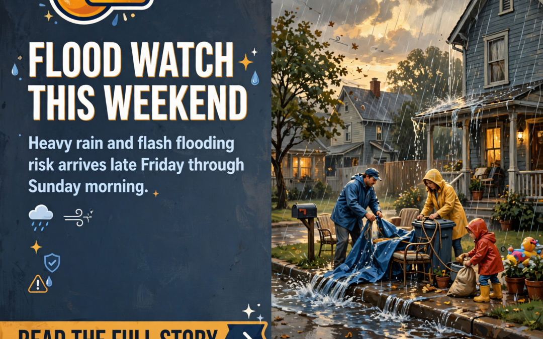 🌧️ Flood Watch in Effect for Sequatchie Valley and Tri-State Area as Tropical Storm Isaias Approaches