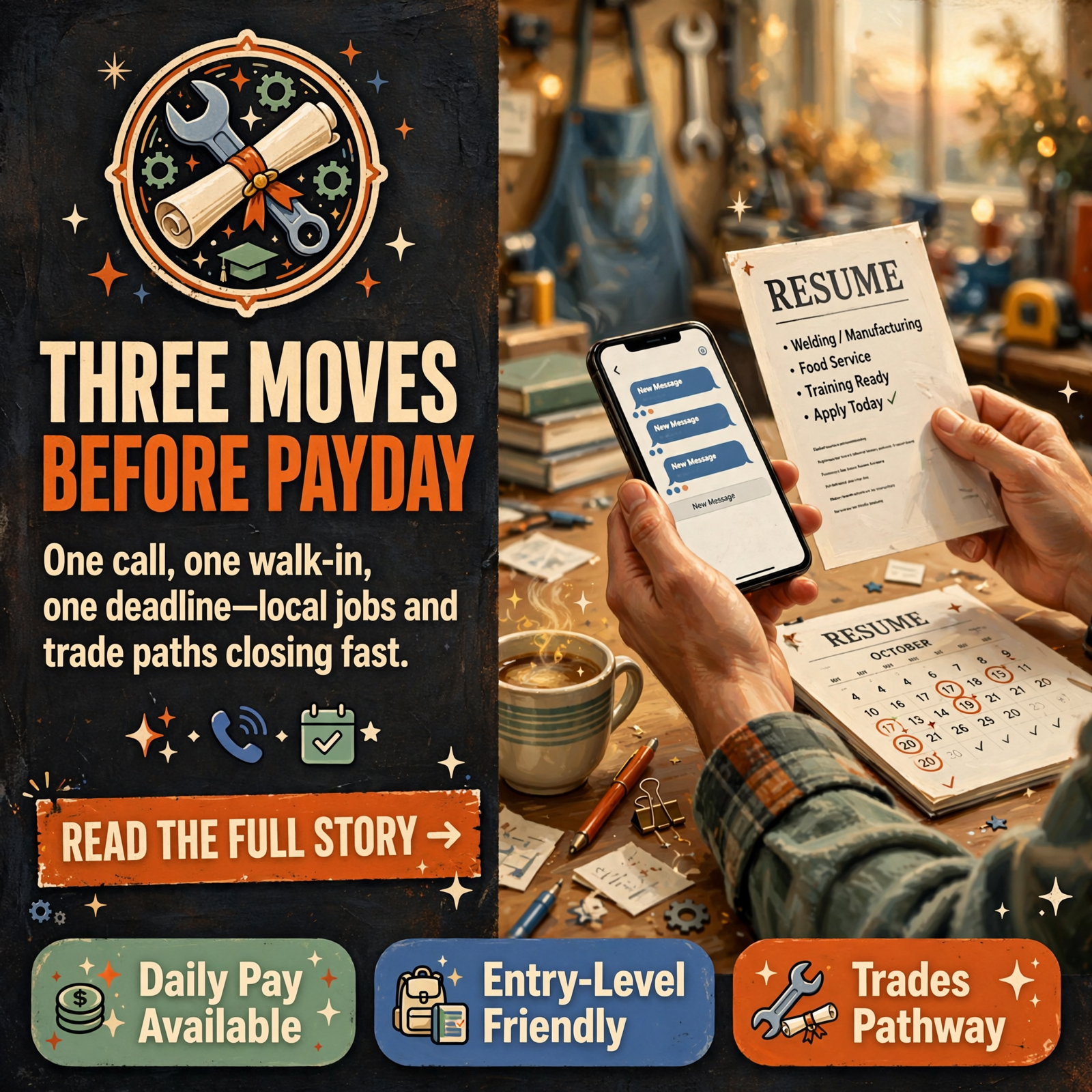Featured image for "🛠️ $29 Trade Lead, Entry-Level Burgers and TCAT Paths Before TN Promise's Nov. 2 Deadline"