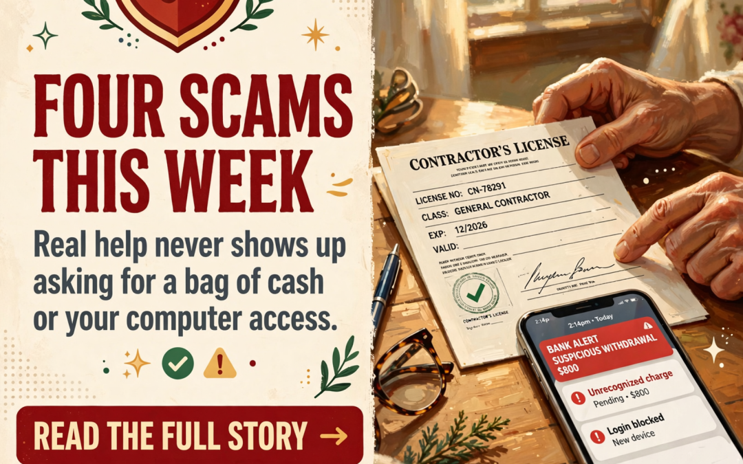 🚨 Cash Couriers, Festival Card Taps and Storm Chasers: Your Scam Watch for This Week