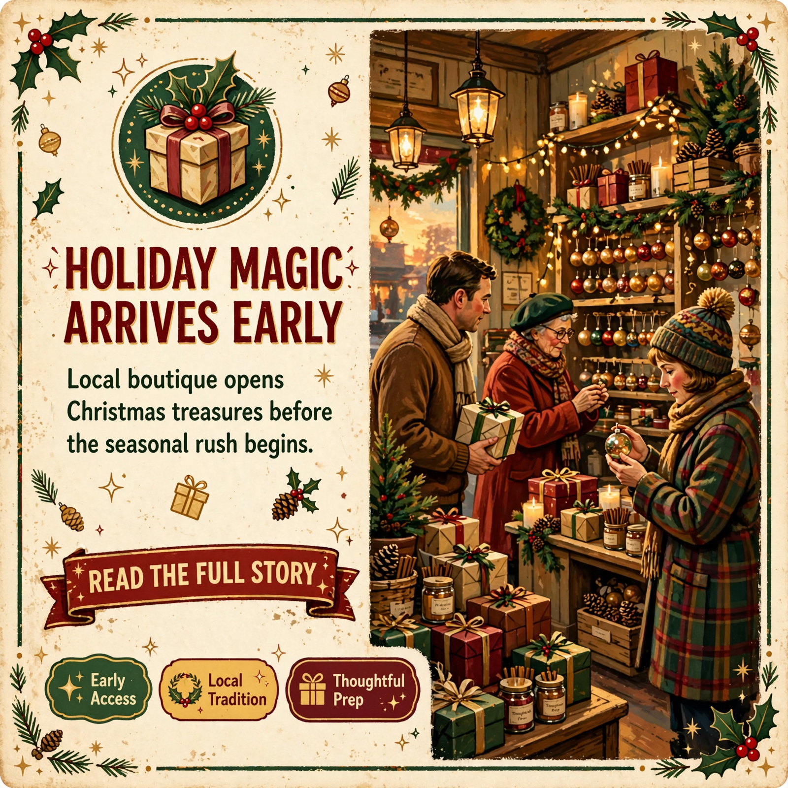 Featured image for "🎄 Local Depot Unveils Early Christmas Decorations & Seasonal Items"