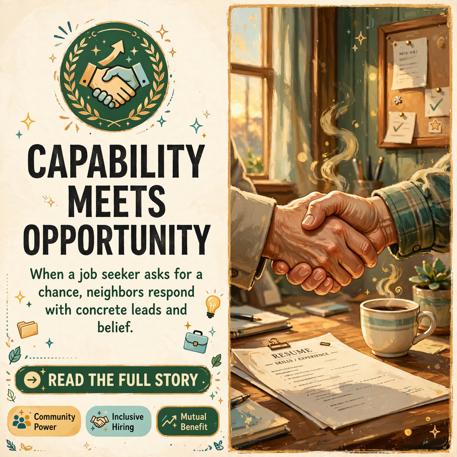 Featured image for "🤝 Local Job Seeker Reaches Out: Wheelchair User Seeks Opportunity to Prove Work Ethic"