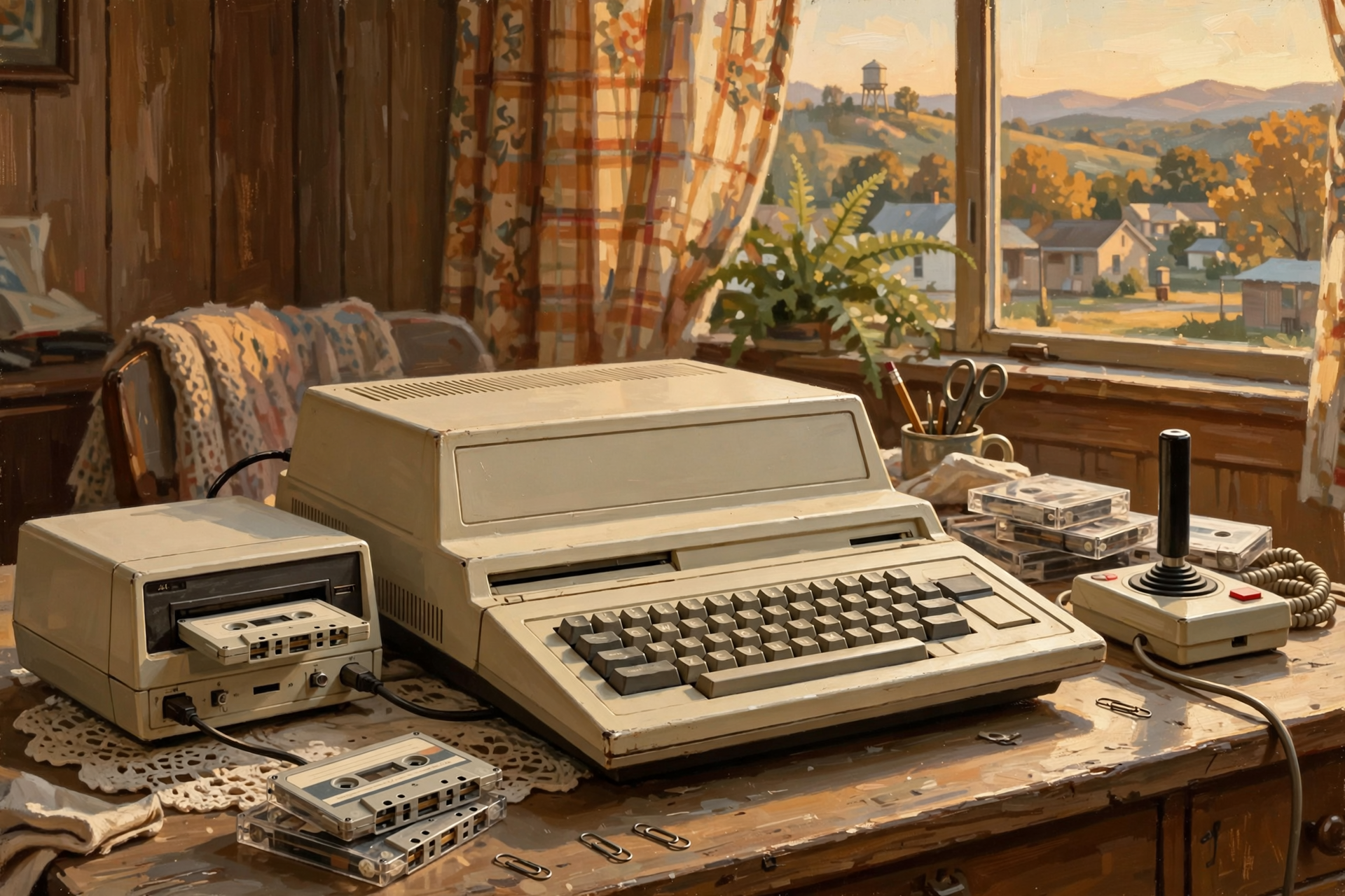 Illustration for Early Personal Computers Had the Same Problem