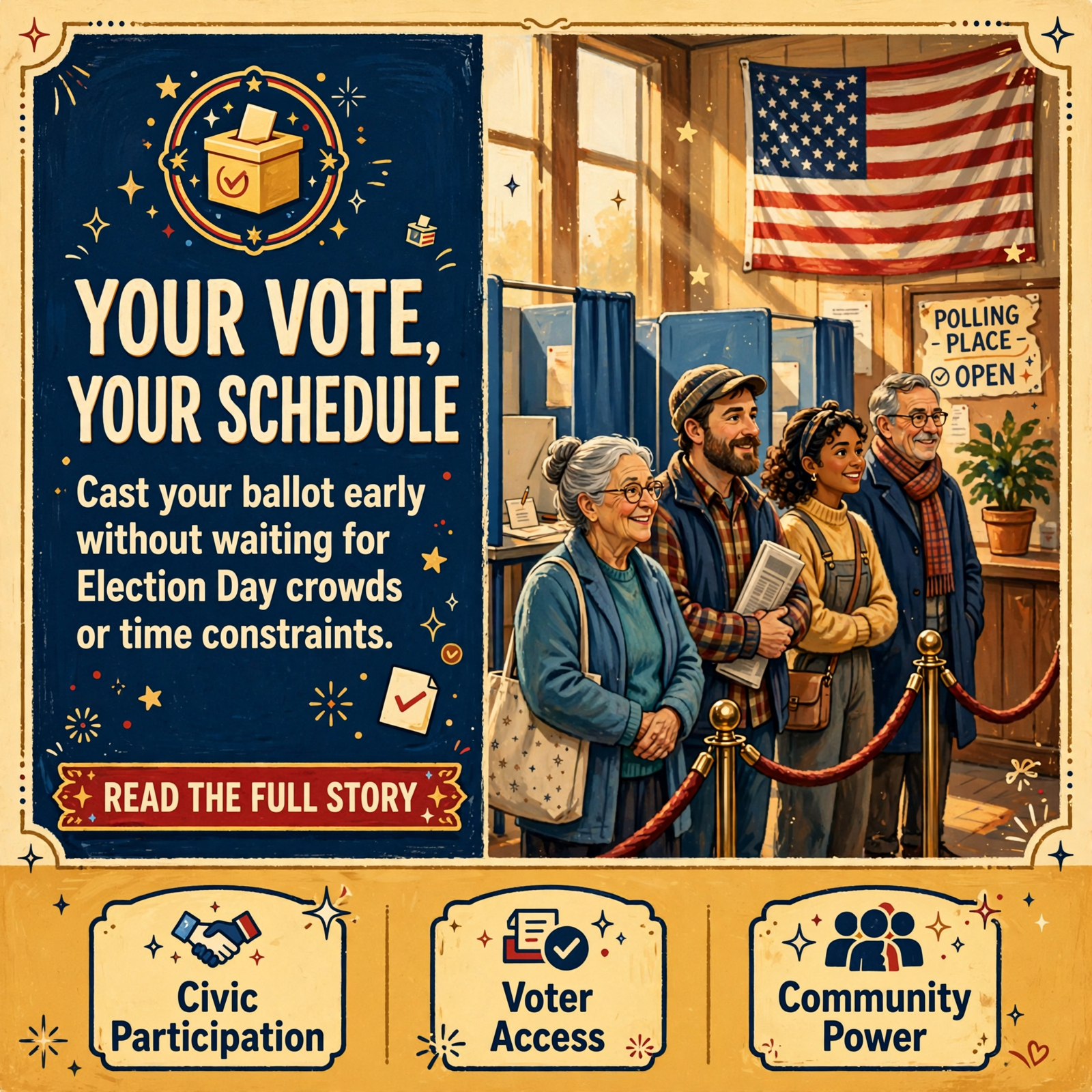 Featured image for "🗳️ Early Voting Opens October 14 for Tennessee's November 2026 General Election"