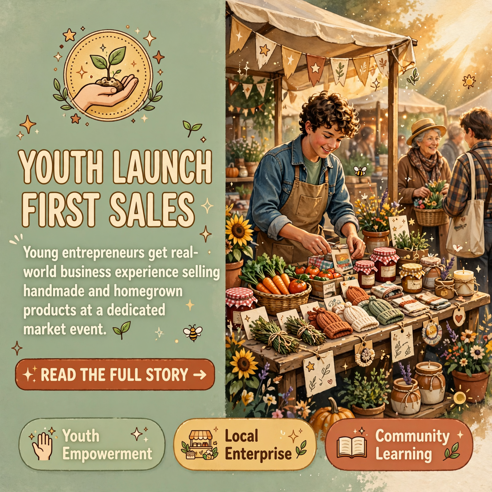 π± Young Entrepreneurs Day Market Calls for Youth Vendors – October 17 β Featured Image Featured image for "π± Young Entrepreneurs Day Market Calls for Youth Vendors - October 17"
