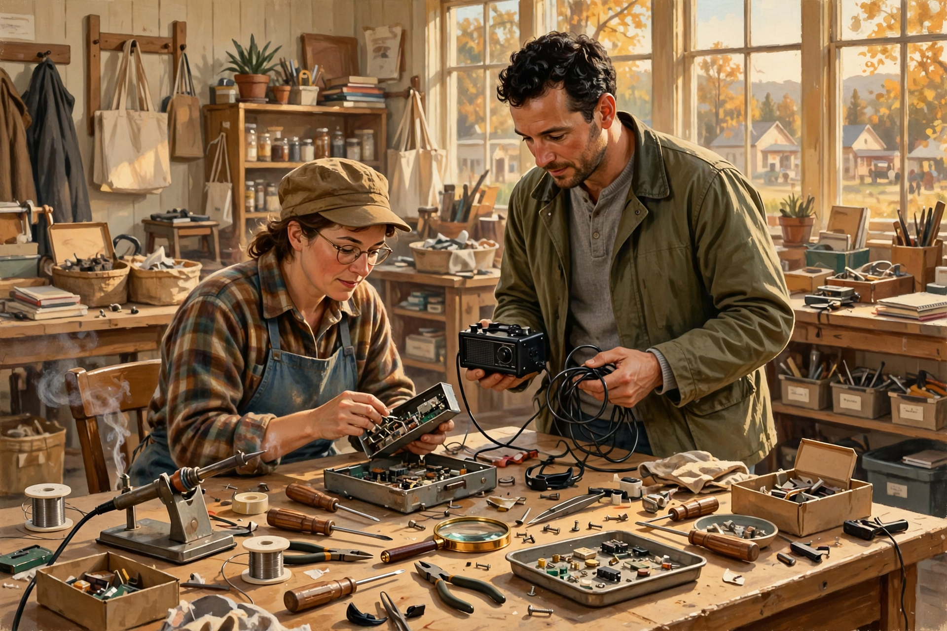 Illustration for 🔧 Sat., Oct. 17: Free Repair Café — Fix Gear, Don't Replace It