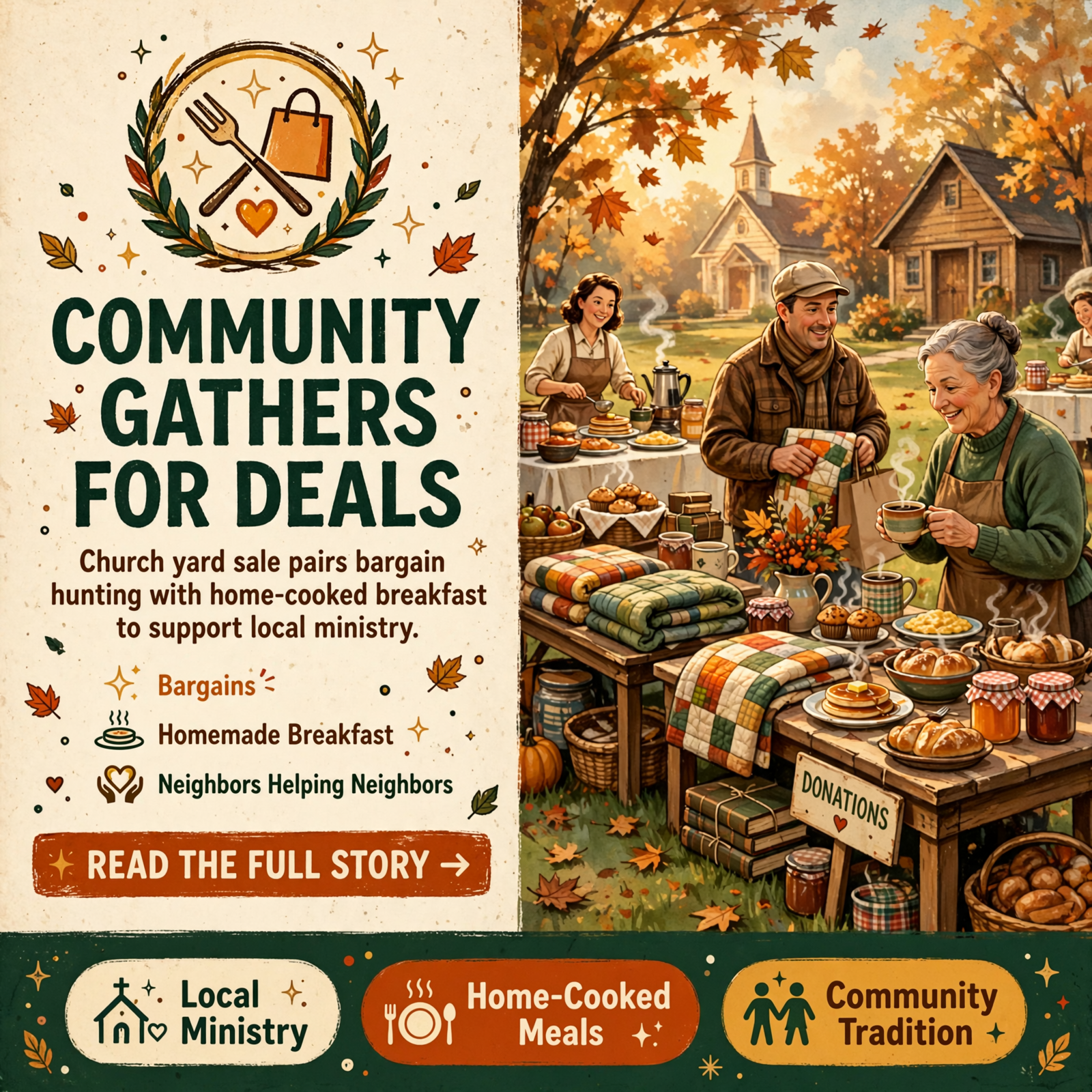 ๐๏ธ Fall Yard Sale & Breakfast Fundraiser in Pikeville – October 9-10 โ Featured Image Featured image for "๐๏ธ Fall Yard Sale & Breakfast Fundraiser in Pikeville - October 9-10"