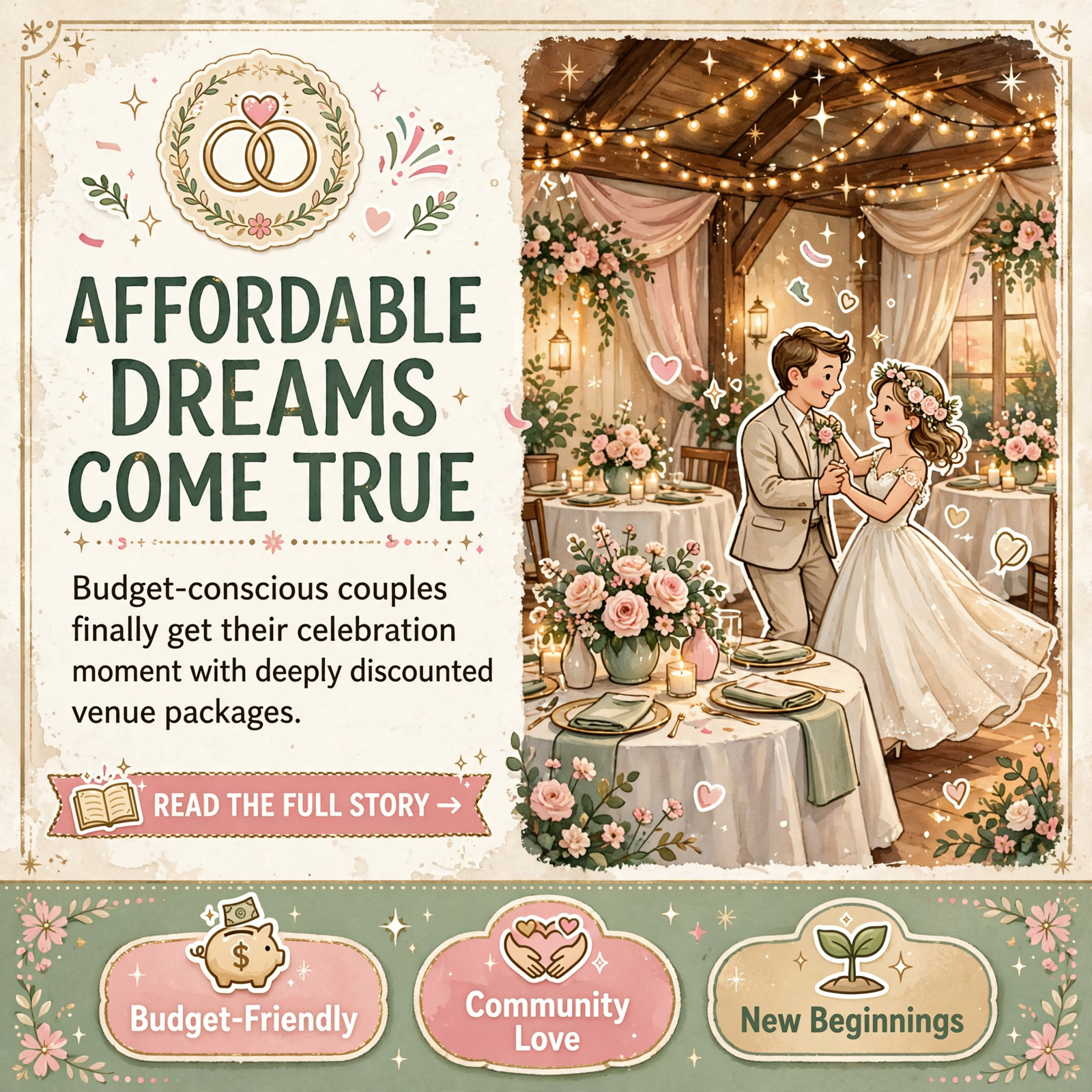 Featured image for "💍 Affordable Wedding Packages Now Available in Pikeville - Last-Minute Couples Get Deep Discounts"