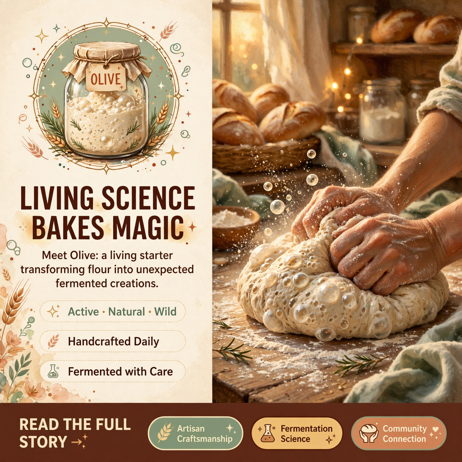 ๐ What Makes Sourdough Sourdough? A Cleveland Baker’s Love Letter to Fermentation โ Featured Image Featured image for "๐ What Makes Sourdough Sourdough? A Cleveland Baker's Love Letter to Fermentation"