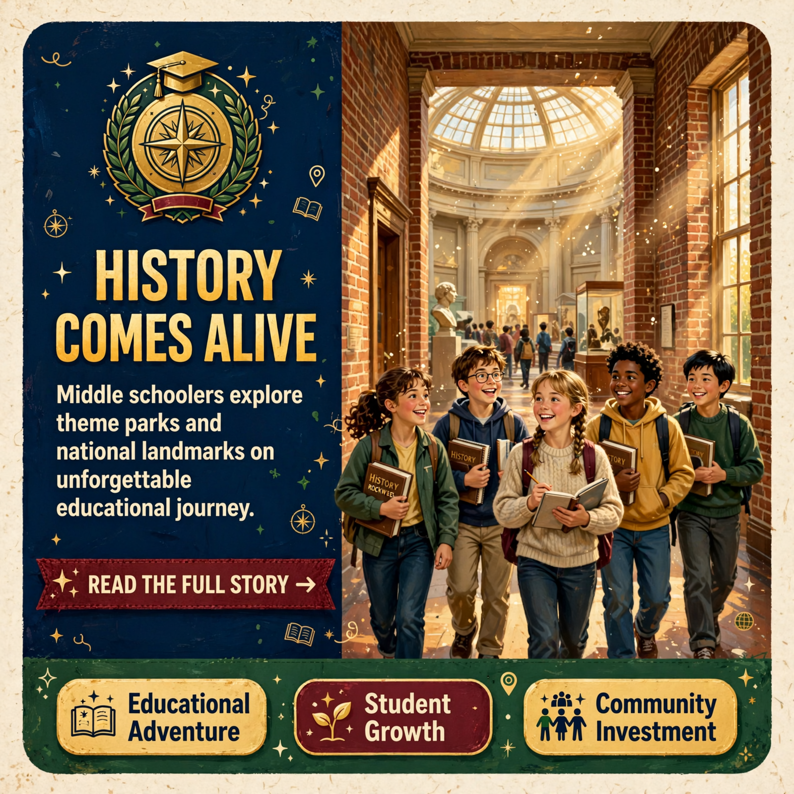 Featured image for "🎢 Whitwell Middle School Field Trip to Williamsburg, VA and Washington, D.C. - Registration Now Open for Grades 6-8"