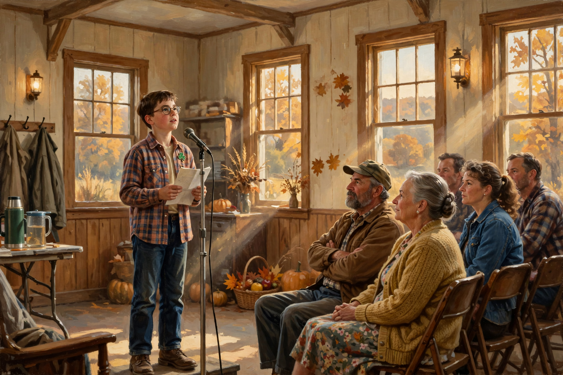 Illustration for 🎤 4-H — October Speech Contest Month + Call Extension After Oct. 8