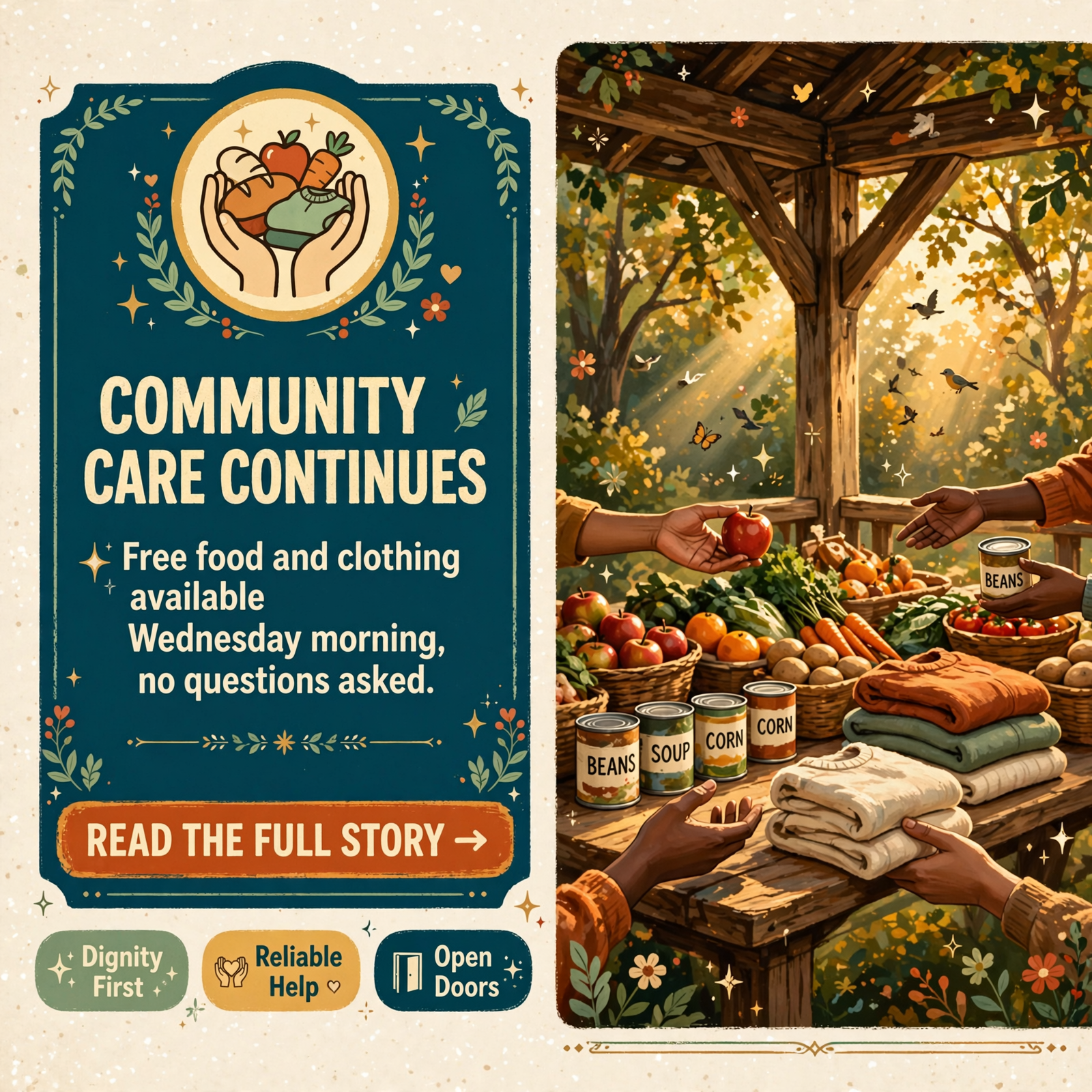 Featured image for "🍽️ Free Food and Clothing Giveaway in Sparta - Wednesday, October 7th"