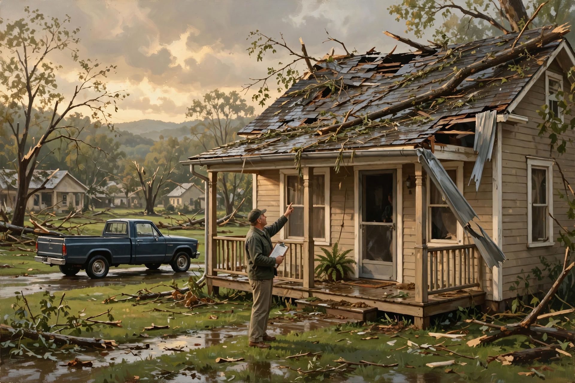Illustration for 🌧️ After Isaias Blows Through, Be Choosy About Who Climbs on Your Roof