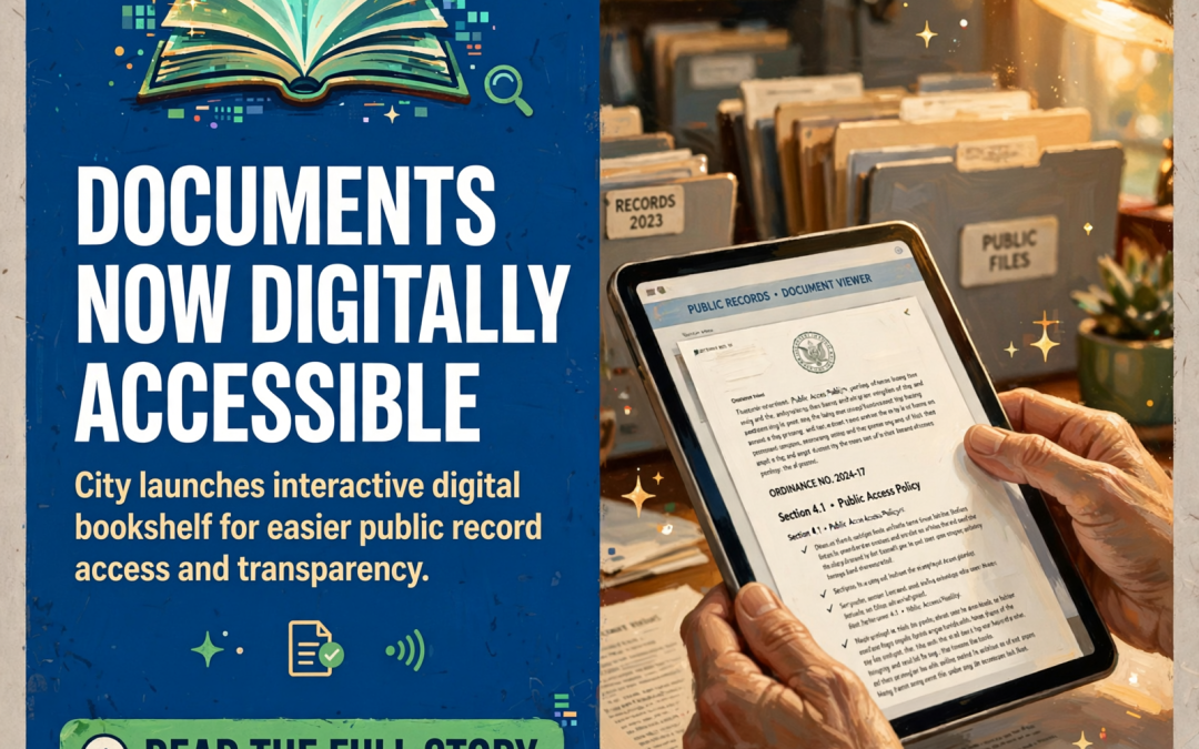📱 McMinnville Makes City Documents Easier to Access With New Digital Bookshelf