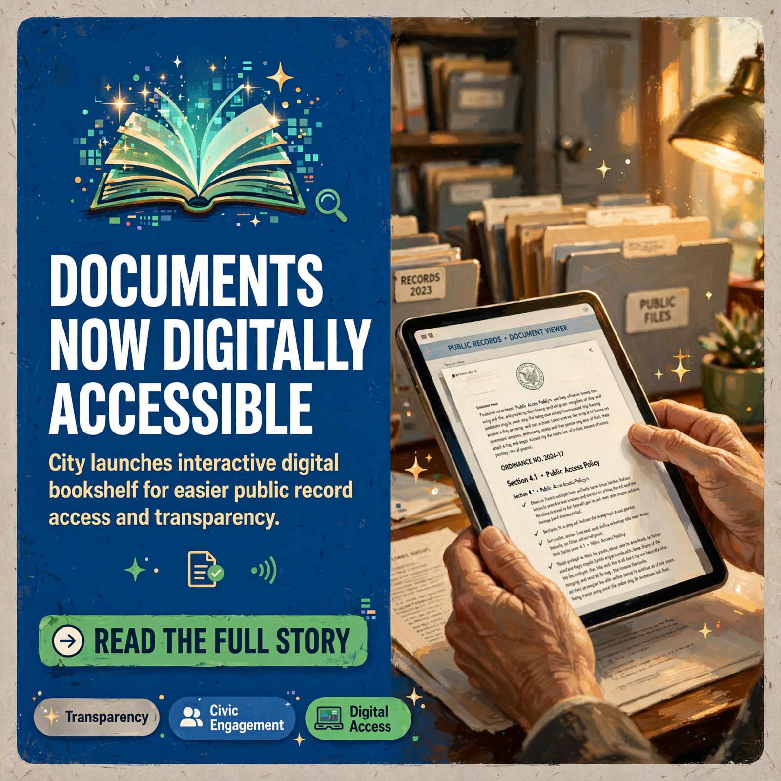 Featured image for "📱 McMinnville Makes City Documents Easier to Access With New Digital Bookshelf"