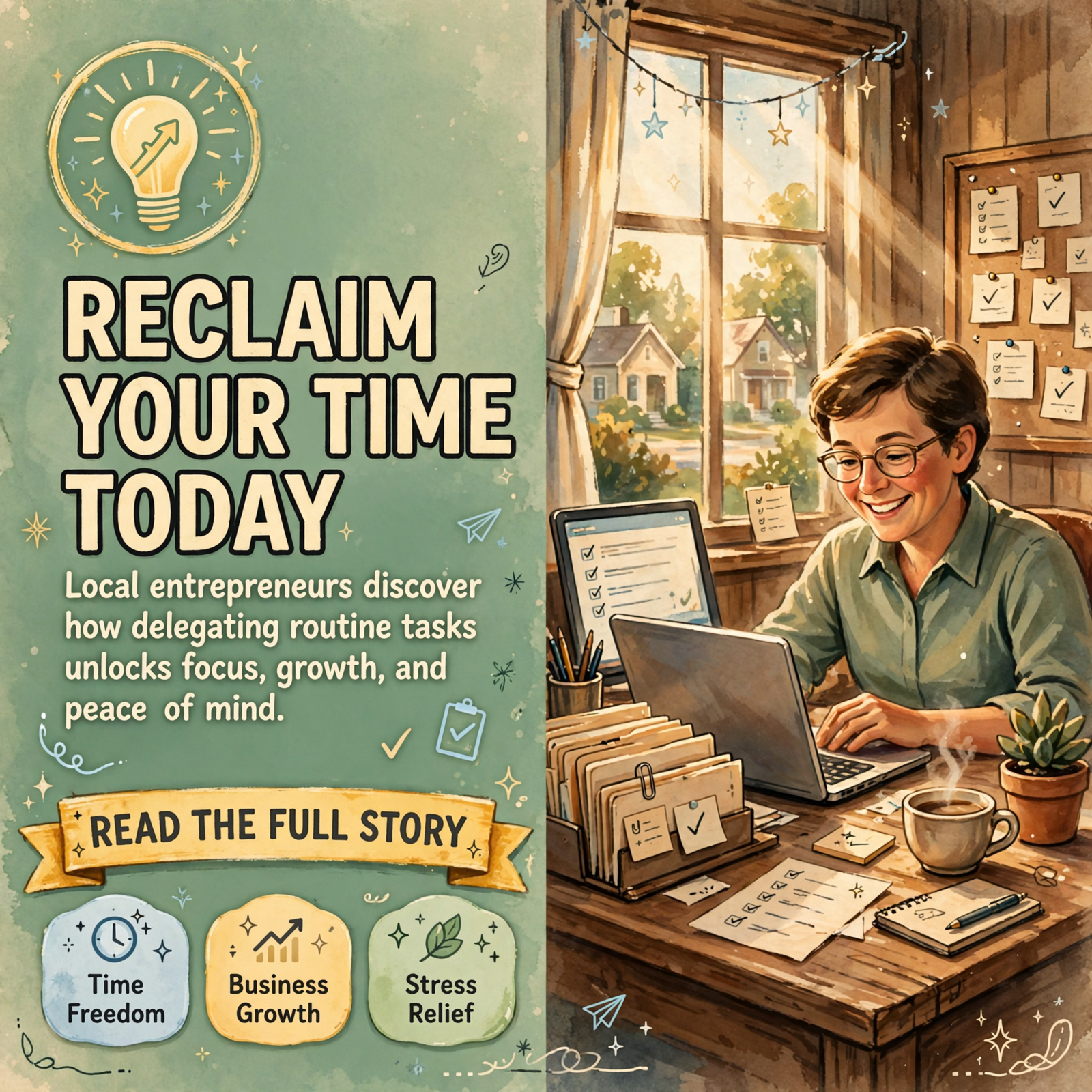 🤝 Virtual Assistant Services Offer Local Business Owners a Path to Focus on What They Love — Featured Image Featured image for "🤝 Virtual Assistant Services Offer Local Business Owners a Path to Focus on What They Love"