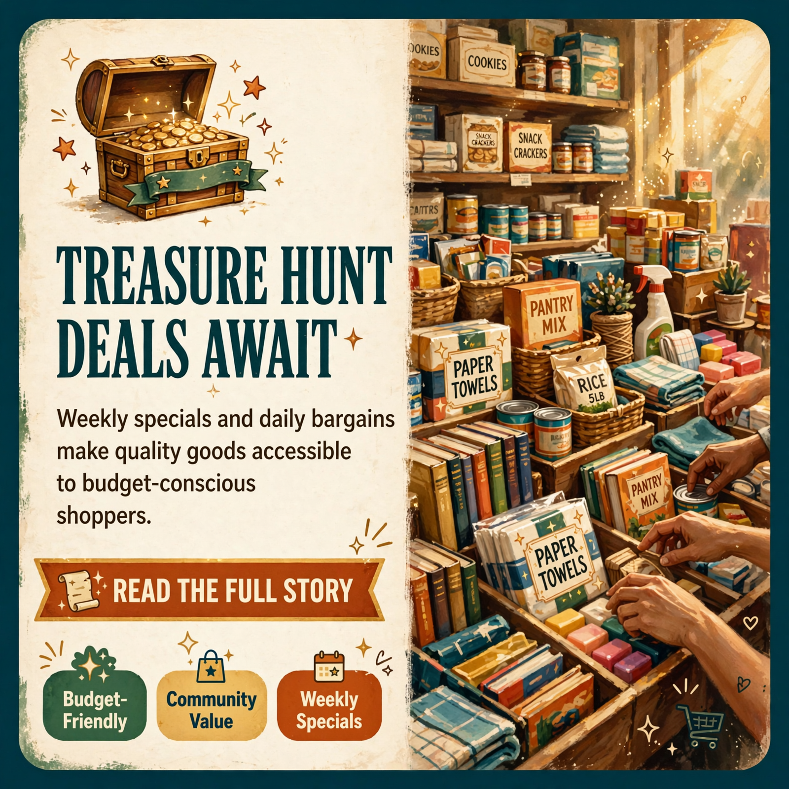 ๐๏ธ Prime Treasures Dayton Announces Monday Special: $2 Items and Daily Book Deals โ Featured Image Featured image for "๐๏ธ Prime Treasures Dayton Announces Monday Special: $2 Items and Daily Book Deals"