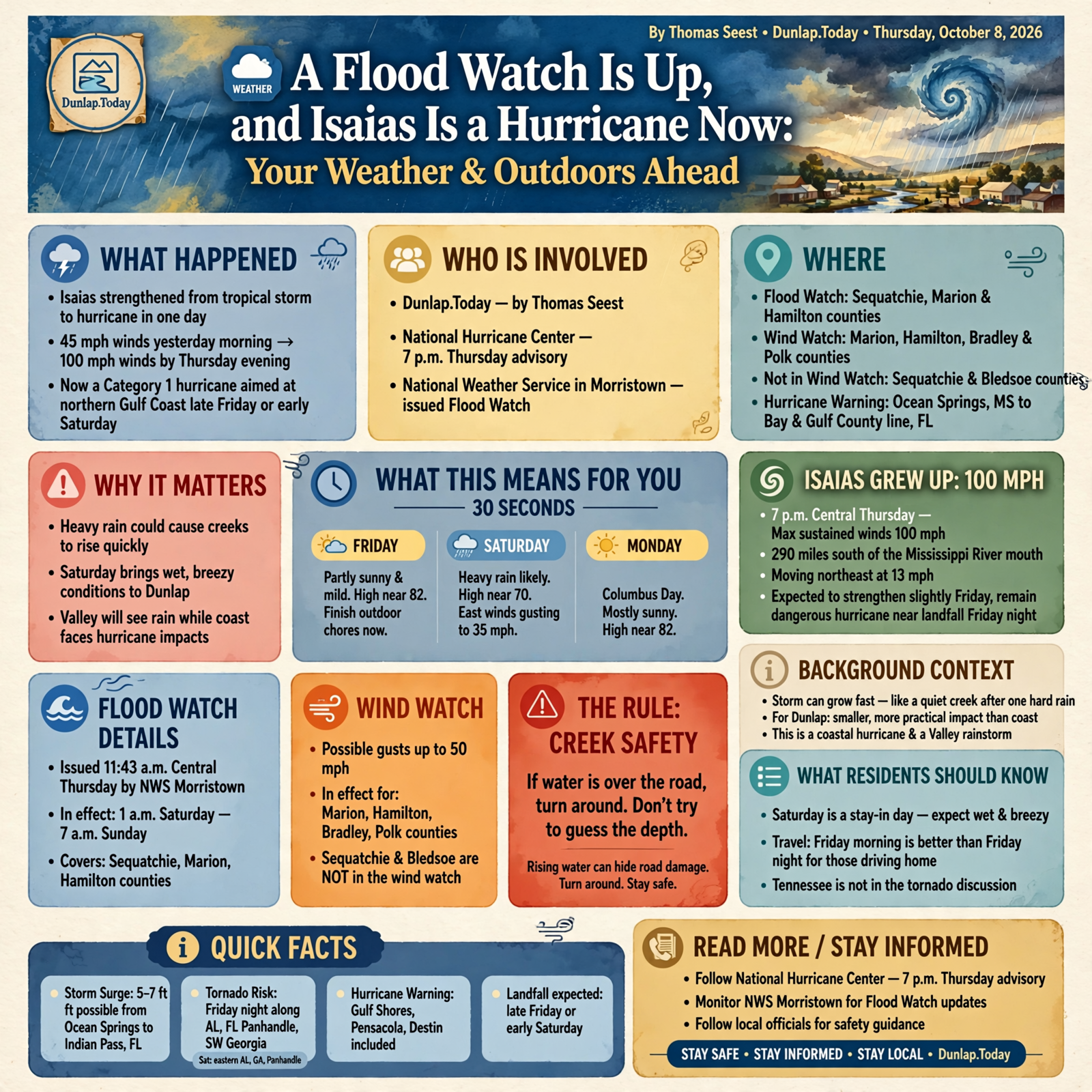Story infographic