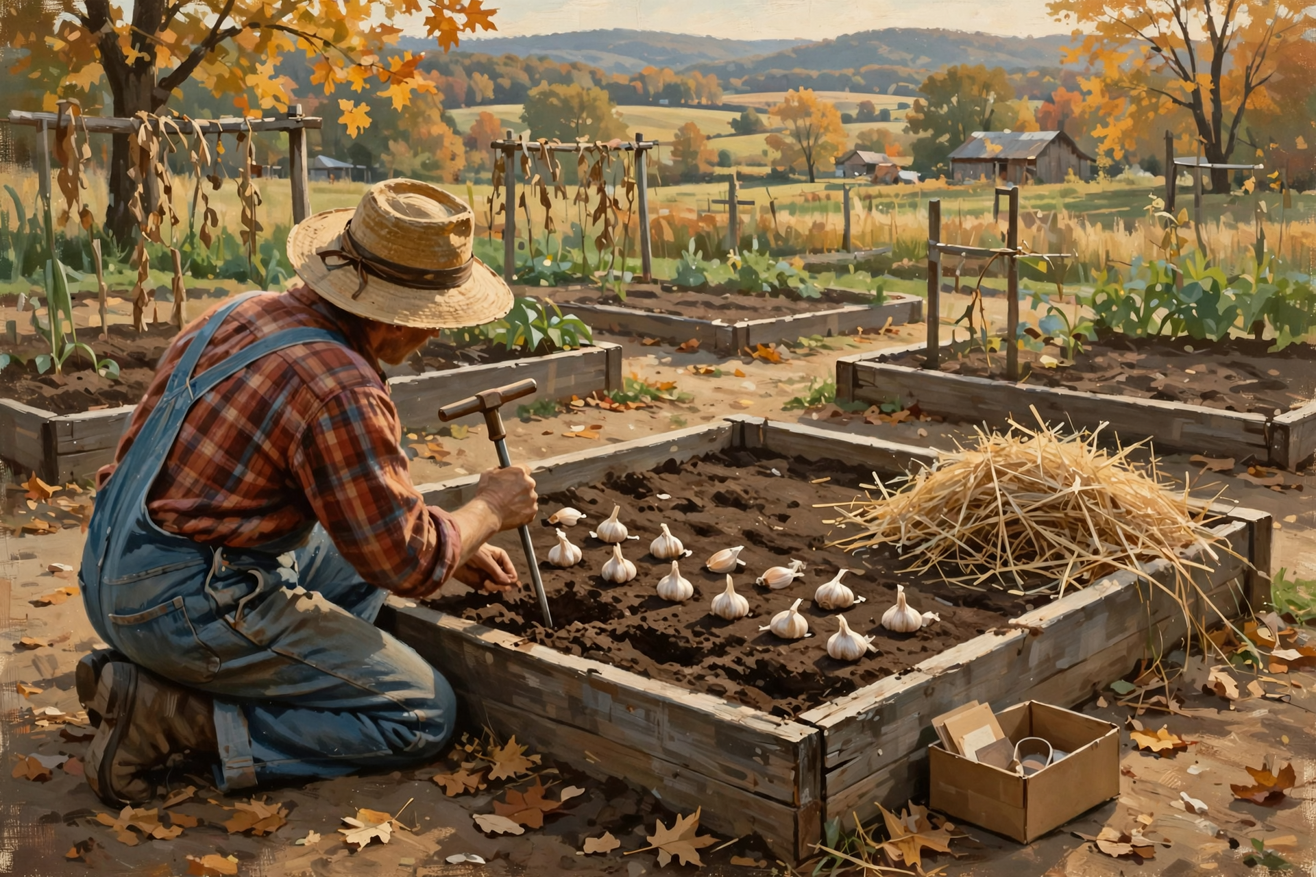 Illustration for 🧄 Garlic Season and Fall Soil Tests: Do Both While the Ground Cooperates