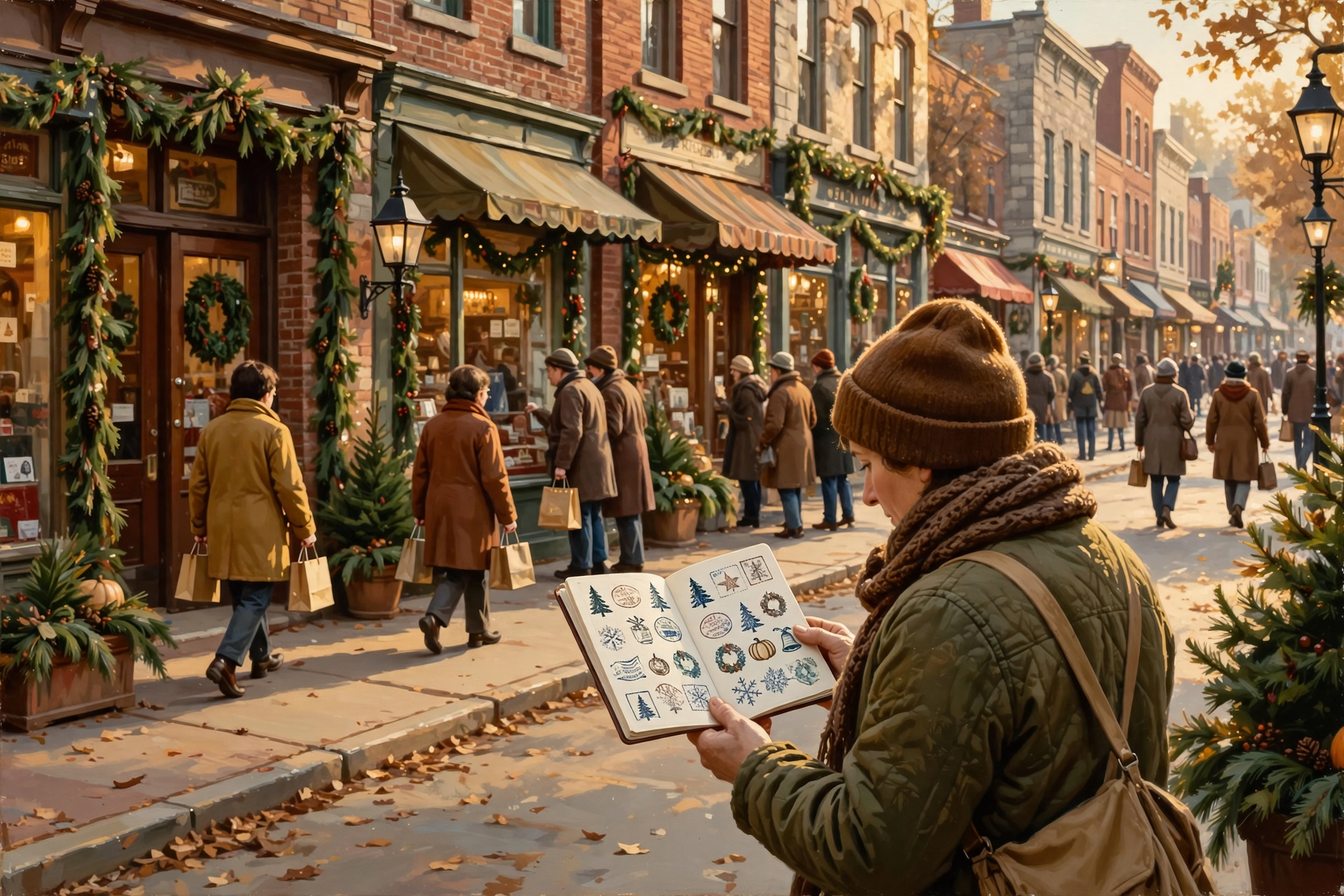 Illustration for ποΈ Christmas Shop Hop Without Leaving Dunlap