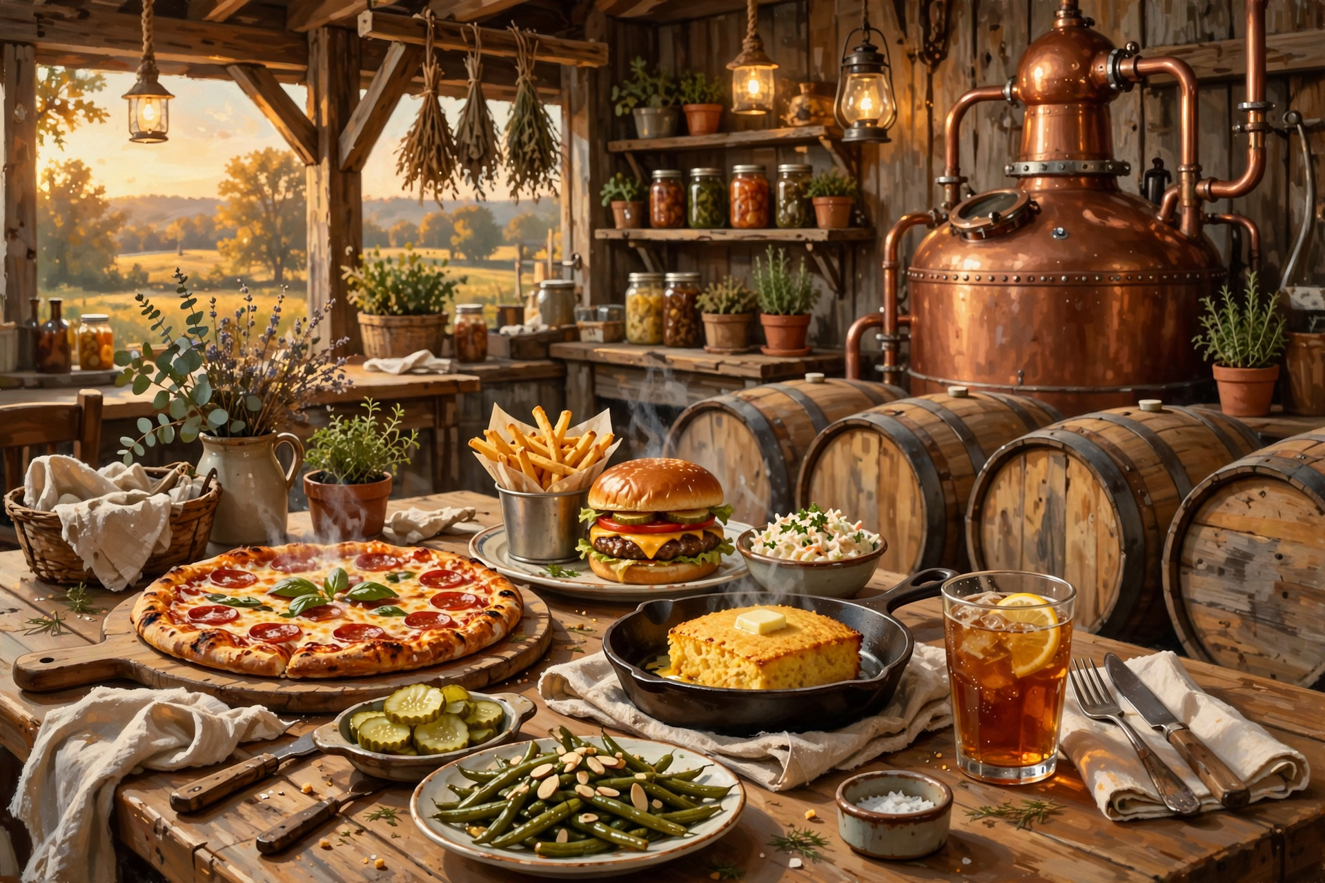 Firefly Distilliry 🍕 Farmhouse Kitchen Fri–Mon, Firefly Coffee Browse and Market Haul Day ...