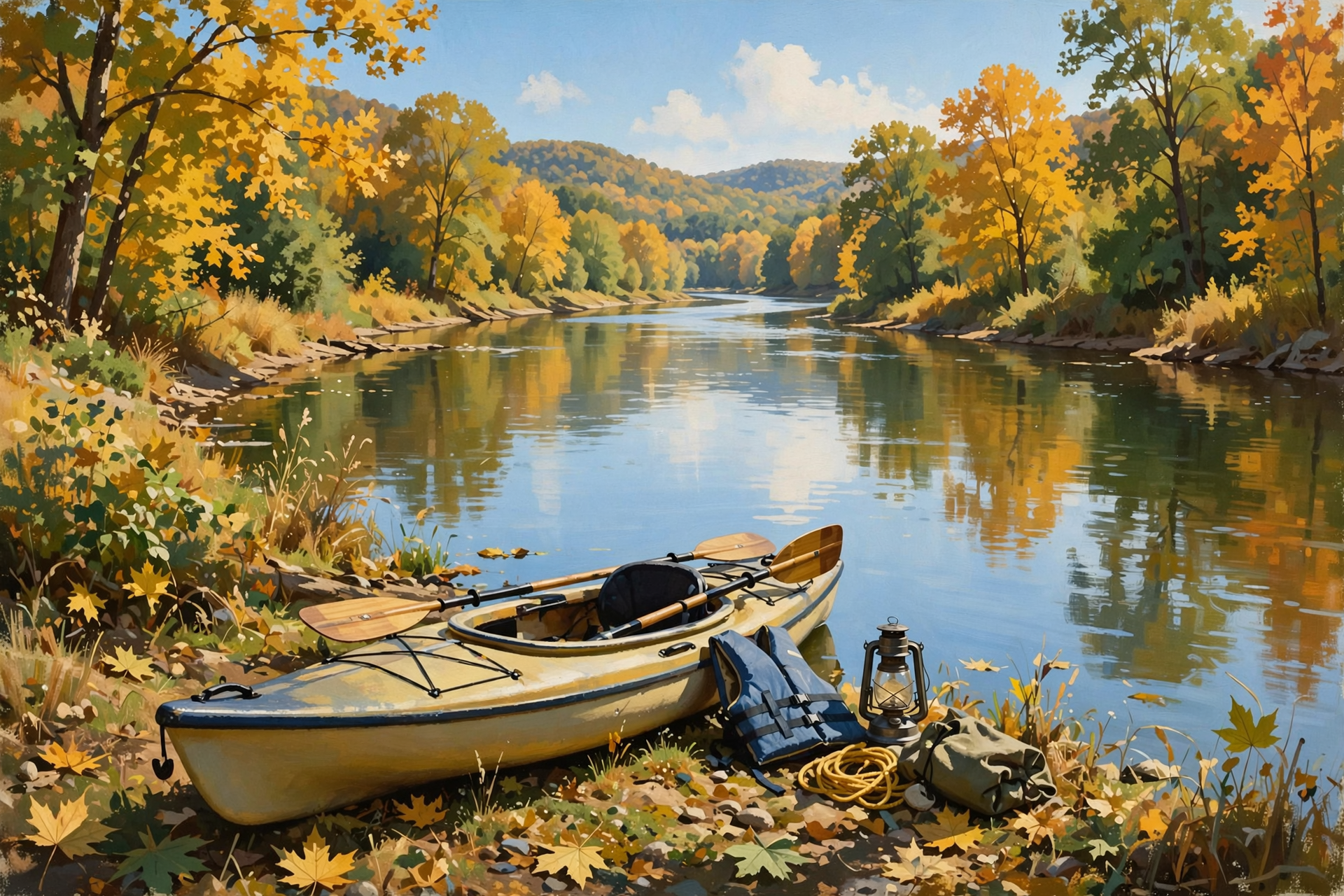 Illustration for 🥾 Sunny Midweek Trails, Sequatchie Kayaks and a $10 Lantern Hike