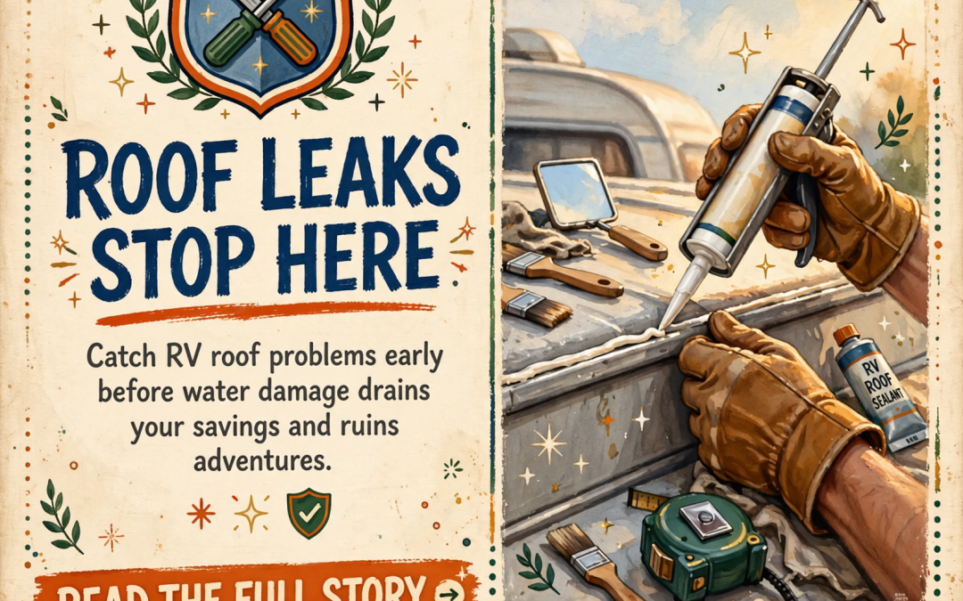 🚐 RV Roof Maintenance: Why Proactive Care Protects Your Adventure